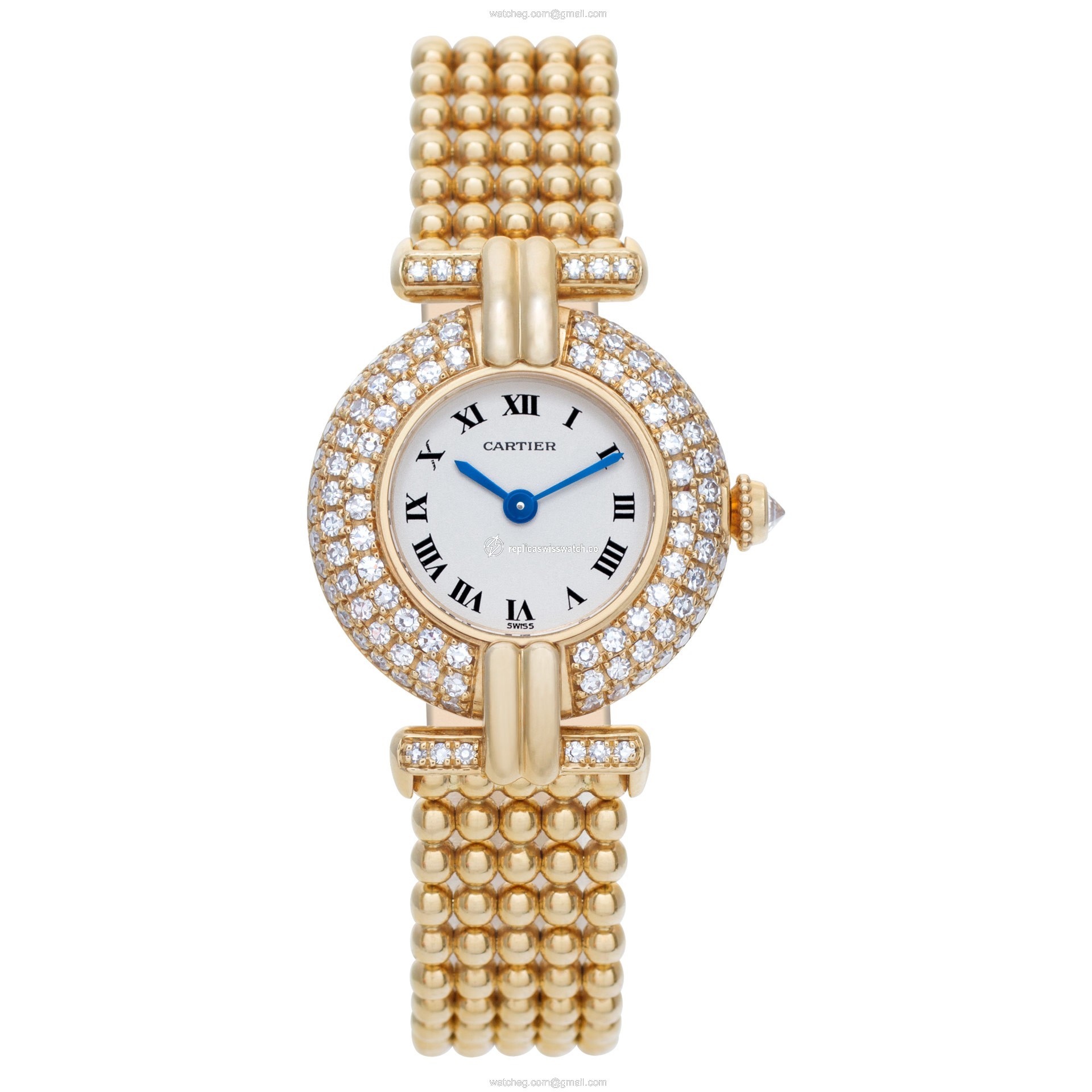 Cartier 1980 Colisee Quartz Female 18k yellow gold Watches Cartier 1980 Colisee Quartz Female 18k yellow gold Watches