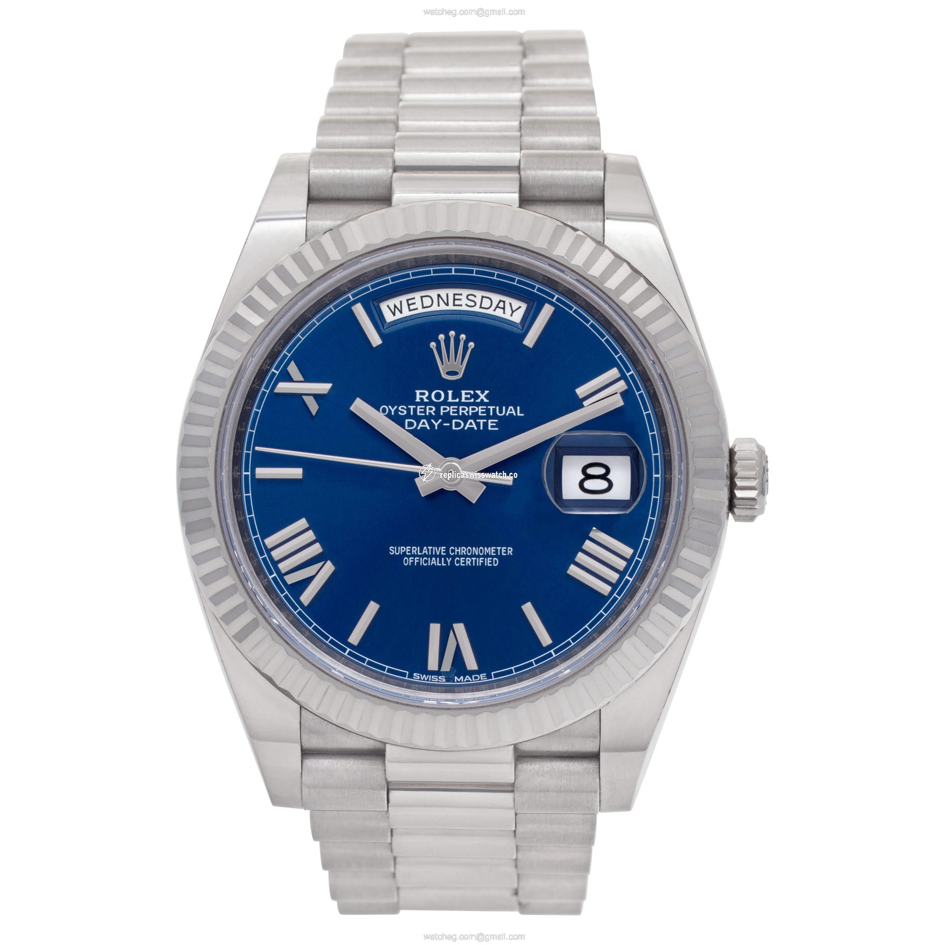 Rolex 228239 Day-Date 40 Automatic Male 18k White Gold Watches Rolex 228239 Day-Date 40 Automatic Male 18k White Gold Watches