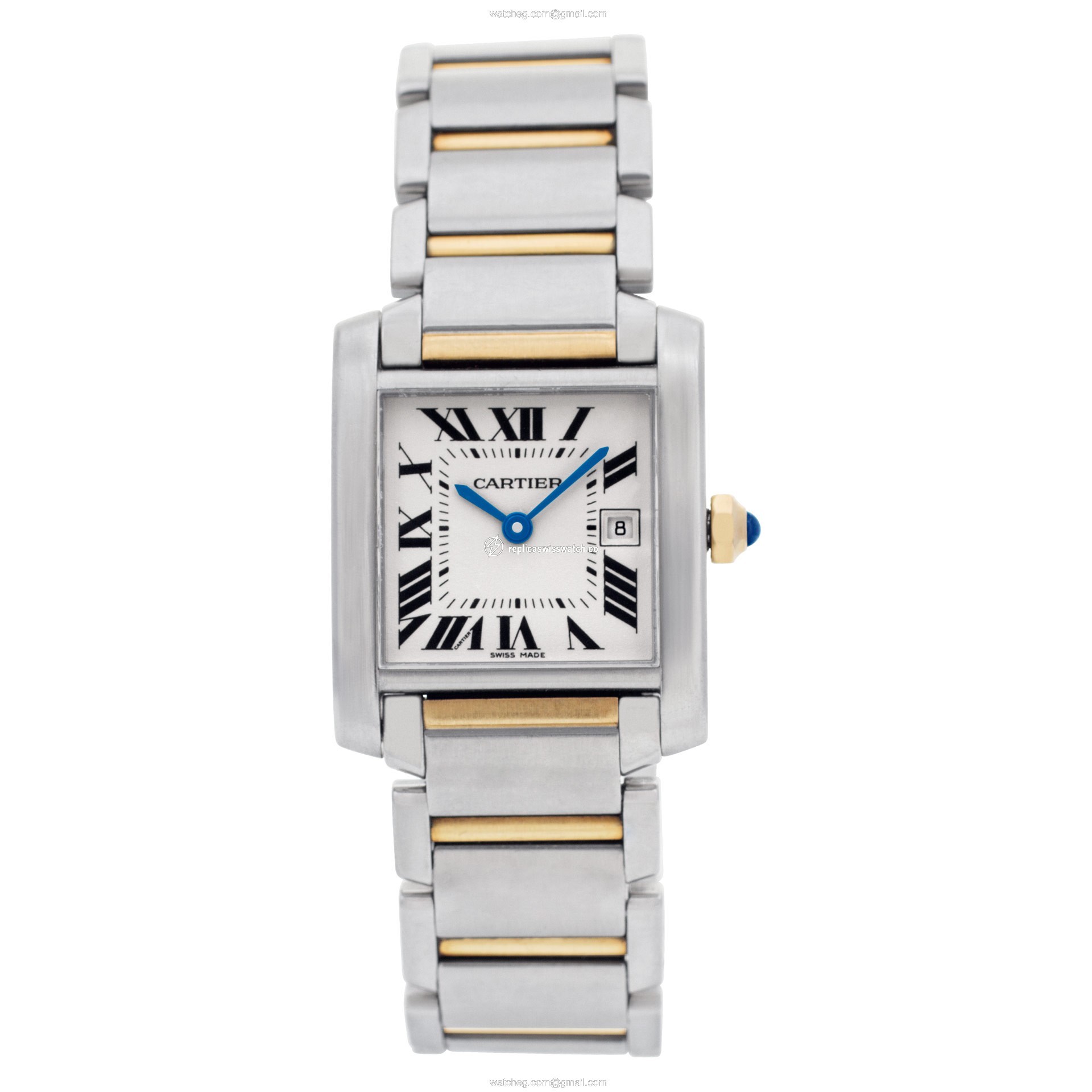 Cartier W51012Q4 Tank Francaise Quartz Unisex 18k gold & Stainless Steel Watches Cartier W51012Q4 Tank Francaise Quartz Unisex 18k gold & Stainless Steel Watches