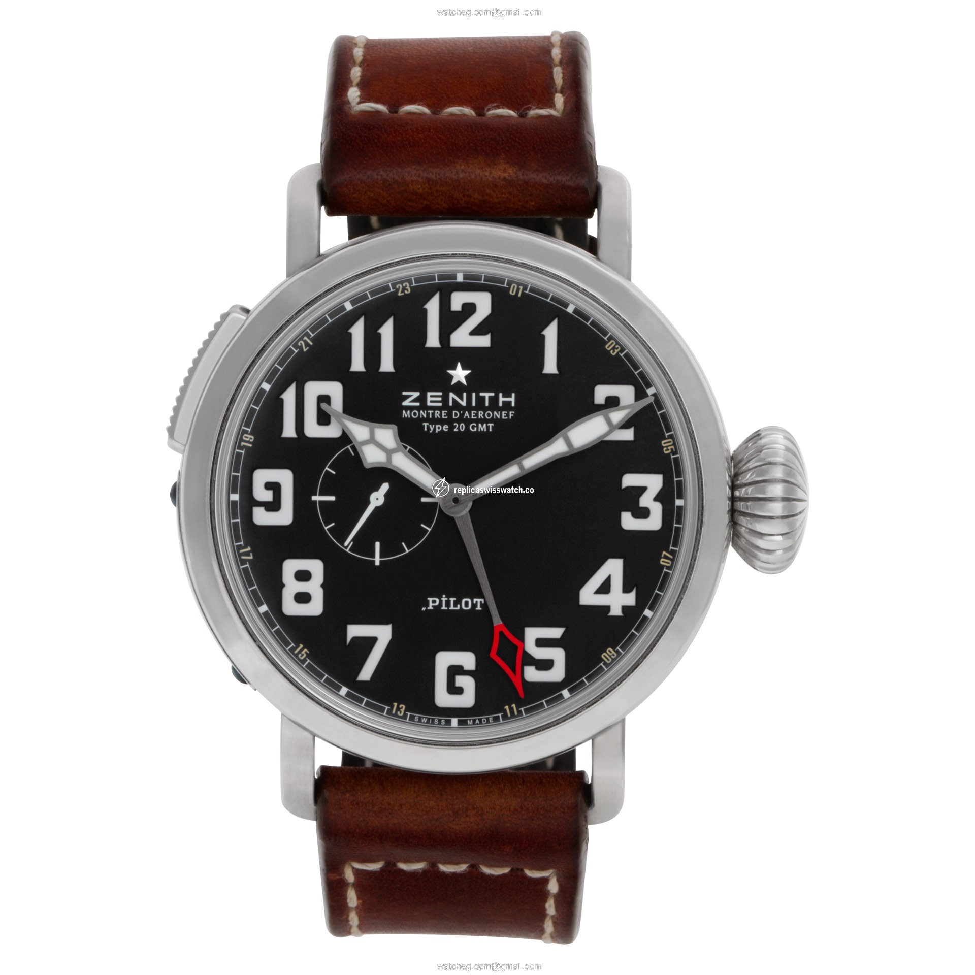 Zenith 03.2430.693 Pilot Montre D Aeronef Automatic Male Stainless Steel Watches Zenith 03.2430.693 Pilot Montre D Aeronef Automatic Male Stainless Steel Watches