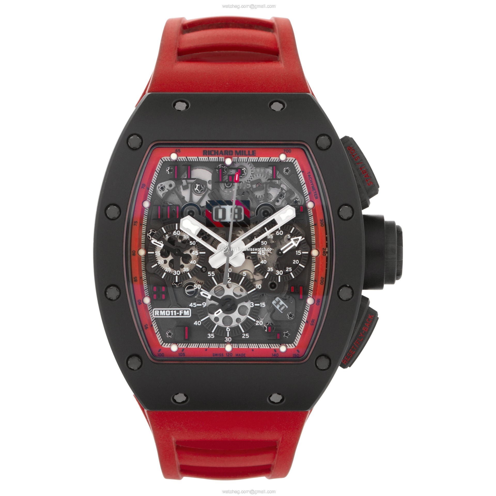 Richard Mille RM 011 CA-TZP/5985 RM 011 Automatic Male Titanium Watches Richard Mille RM 011 CA-TZP/5985 RM 011 Automatic Male Titanium Watches