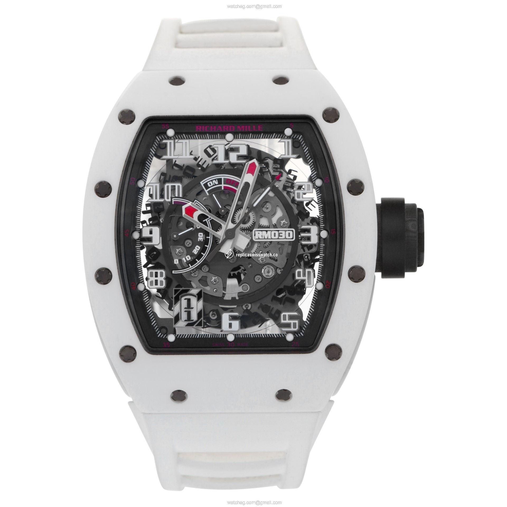 Richard Mille RM030 RM 030 Automatic Male Ceramic Watches Richard Mille RM030 RM 030 Automatic Male Ceramic Watches