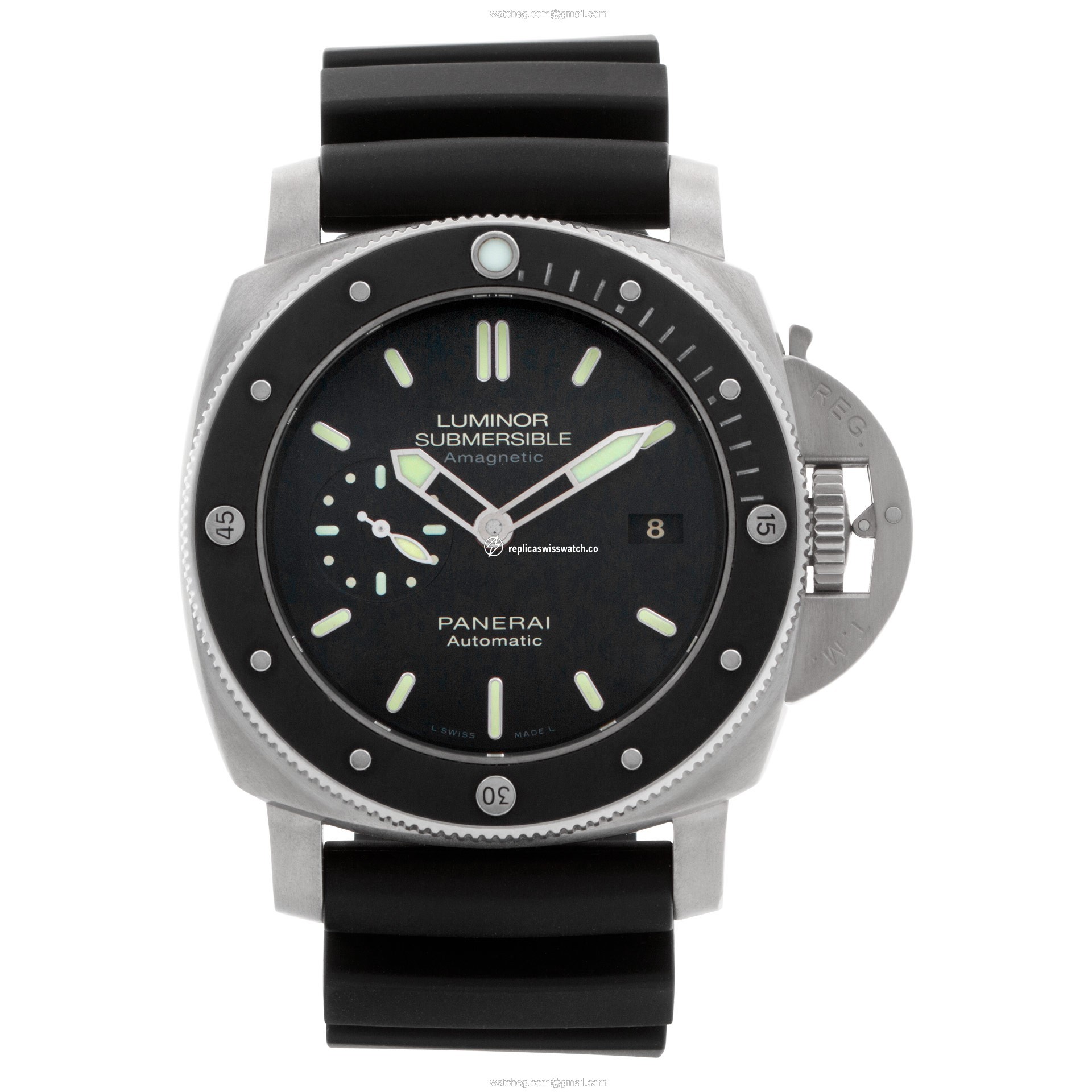 Panerai PAM00389 Submersible Automatic Male Titanium Watches Panerai PAM00389 Submersible Automatic Male Titanium Watches