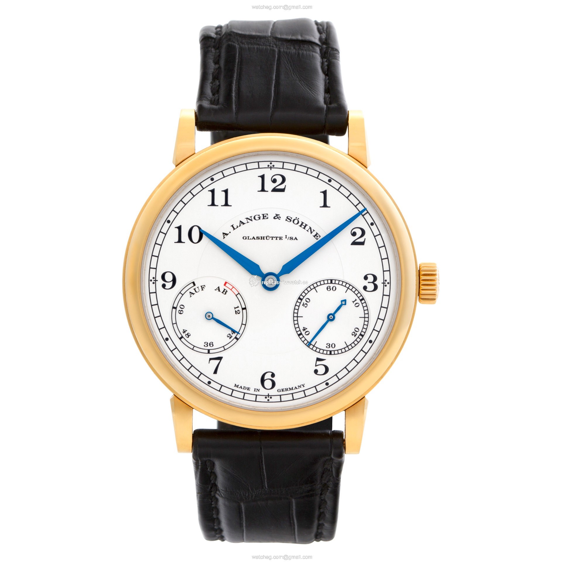 A. Lange & Sohne 234.021 1815 Up and Down Manual Male 18k yellow gold Watches A. Lange & Sohne 234.021 1815 Up and Down Manual Male 18k yellow gold Watches