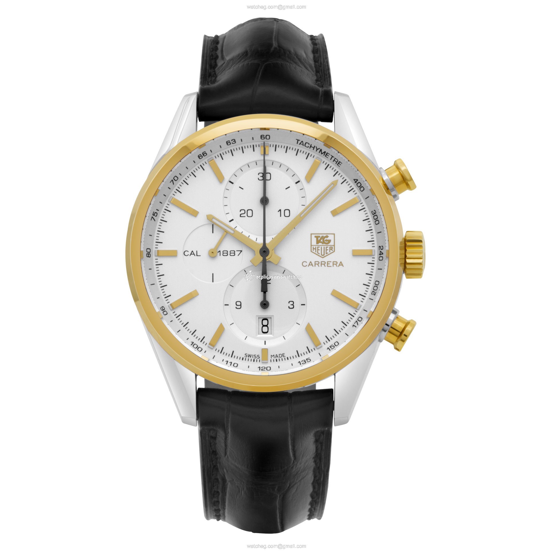 Tag Heuer CAR2150 Carrera Automatic Male 18k gold & Stainless Steel Watches Tag Heuer CAR2150 Carrera Automatic Male 18k gold & Stainless Steel Watches