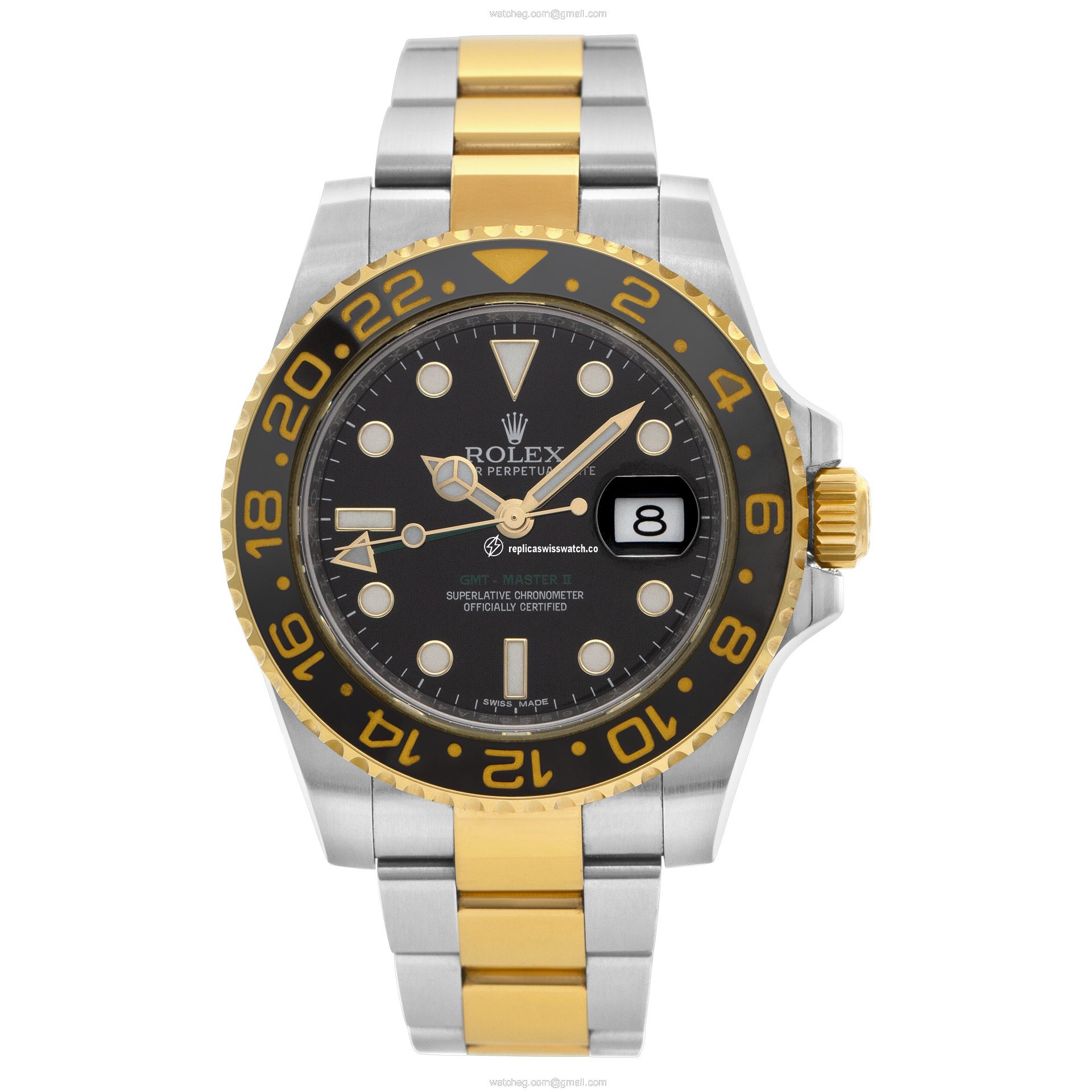 Rolex 116713LN GMT-Master II Automatic Male Stainless Steel Watches Rolex 116713LN GMT-Master II Automatic Male Stainless Steel Watches