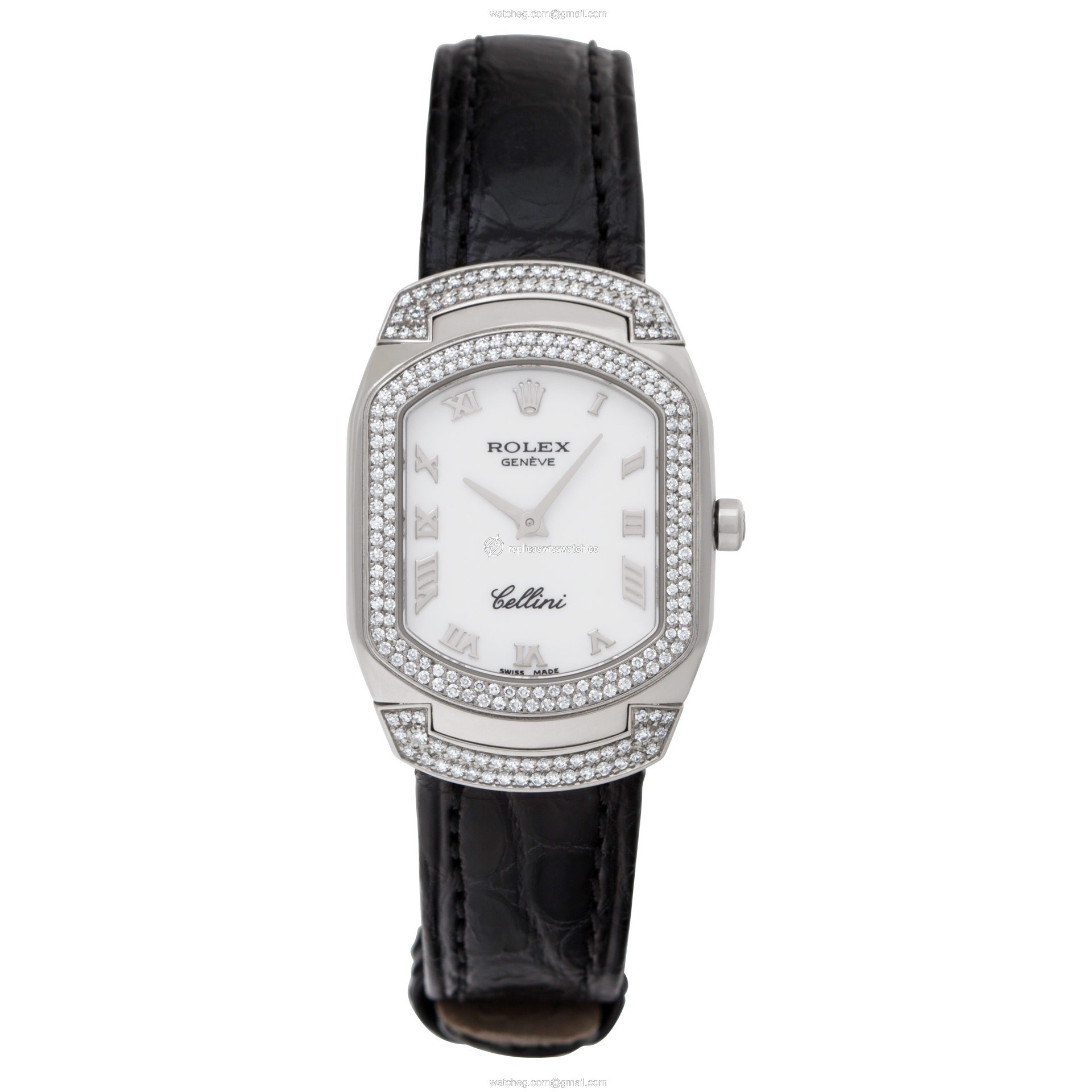 Rolex 6693 Cellini Quartz Female 18k White Gold Watches Rolex 6693 Cellini Quartz Female 18k White Gold Watches