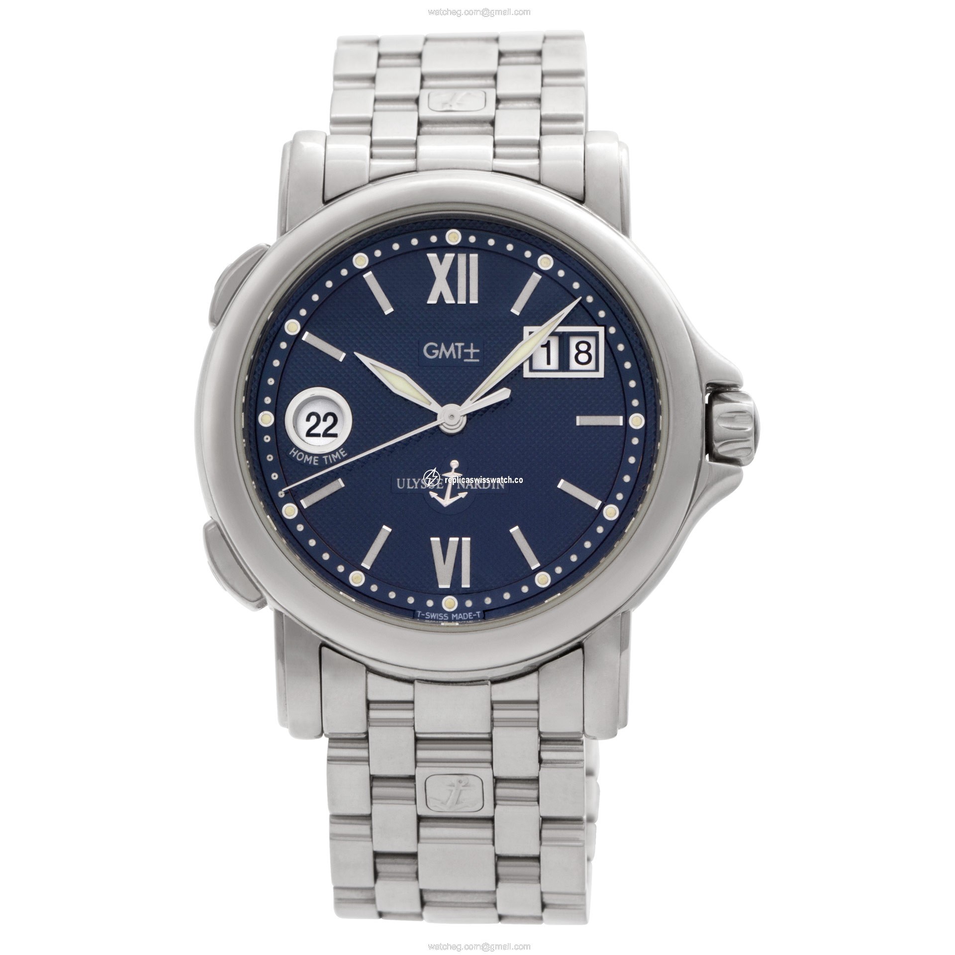 Ulysse Nardin 223-887 Big Date Automatic Male Stainless Steel Watches Ulysse Nardin 223-887 Big Date Automatic Male Stainless Steel Watches