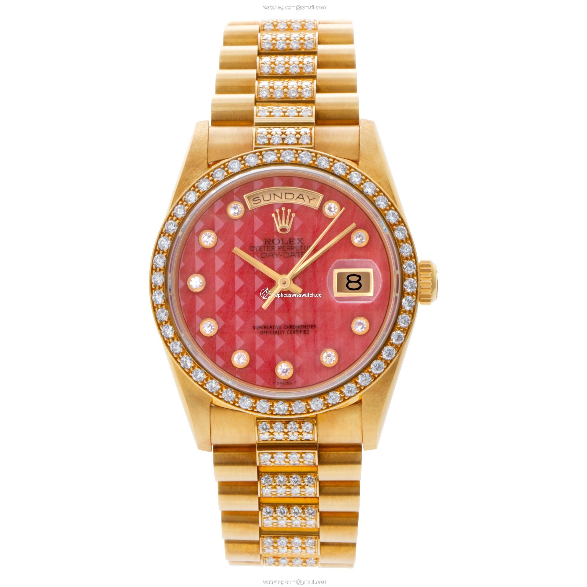 Rolex 18348 Day-Date Automatic Male 18k yellow gold Watches Rolex 18348 Day-Date Automatic Male 18k yellow gold Watches