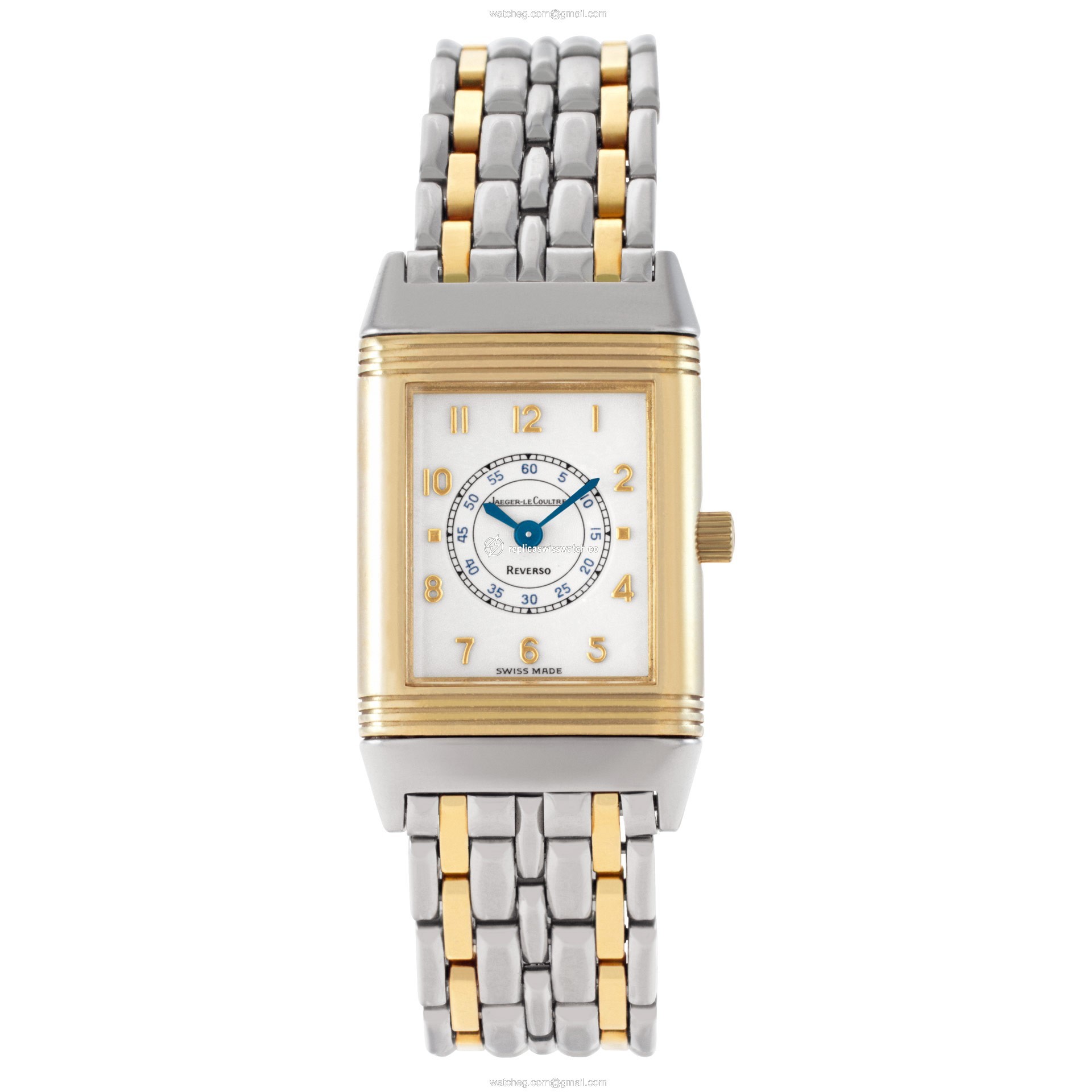 Jaeger LeCoultre 260.5.08 Reverso Quartz Female 18k gold & Stainless Steel Watches Jaeger LeCoultre 260.5.08 Reverso Quartz Female 18k gold & Stainless Steel Watches