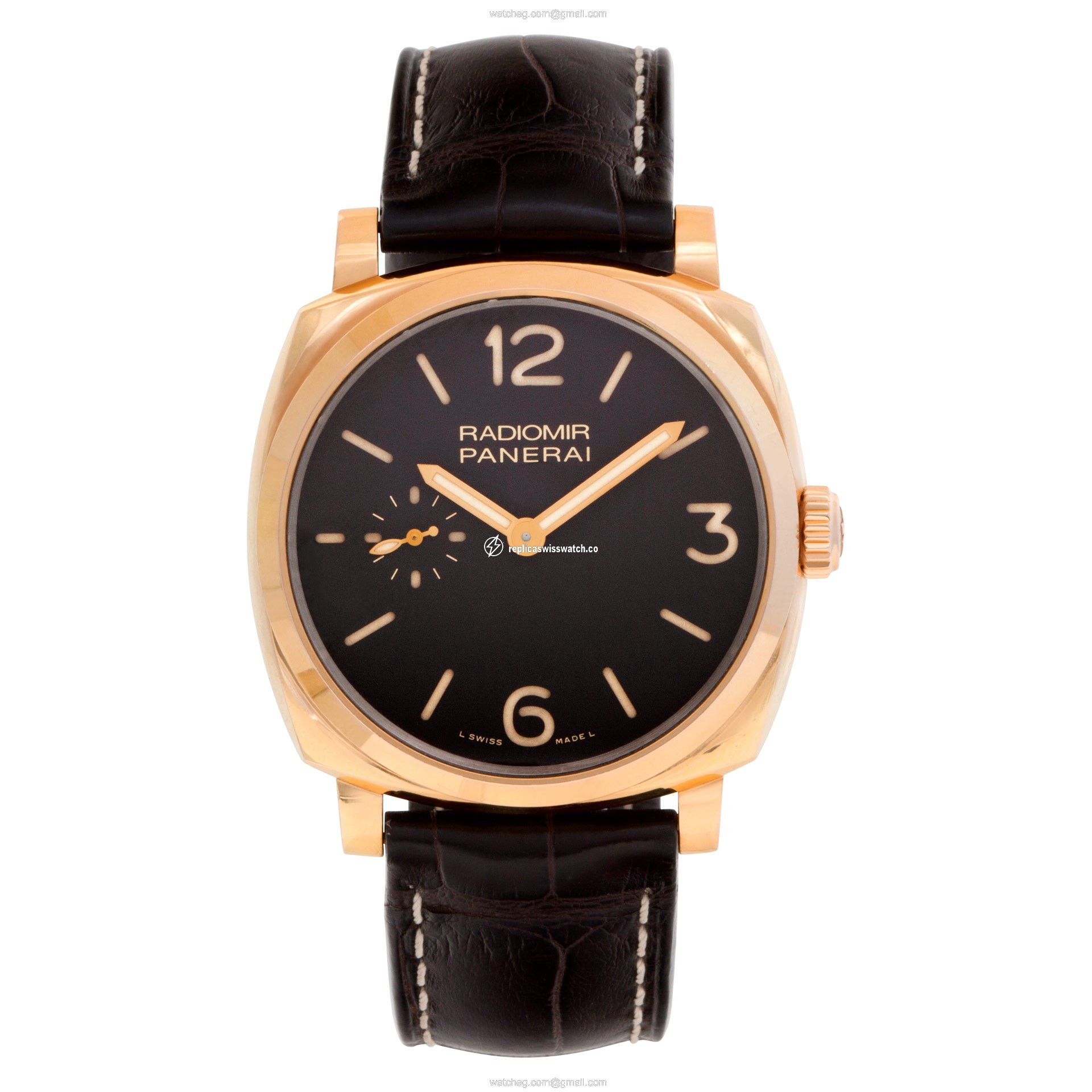 Panerai PAM 439 Radiomir Manual Male 18k rose gold Watches Panerai PAM 439 Radiomir Manual Male 18k rose gold Watches