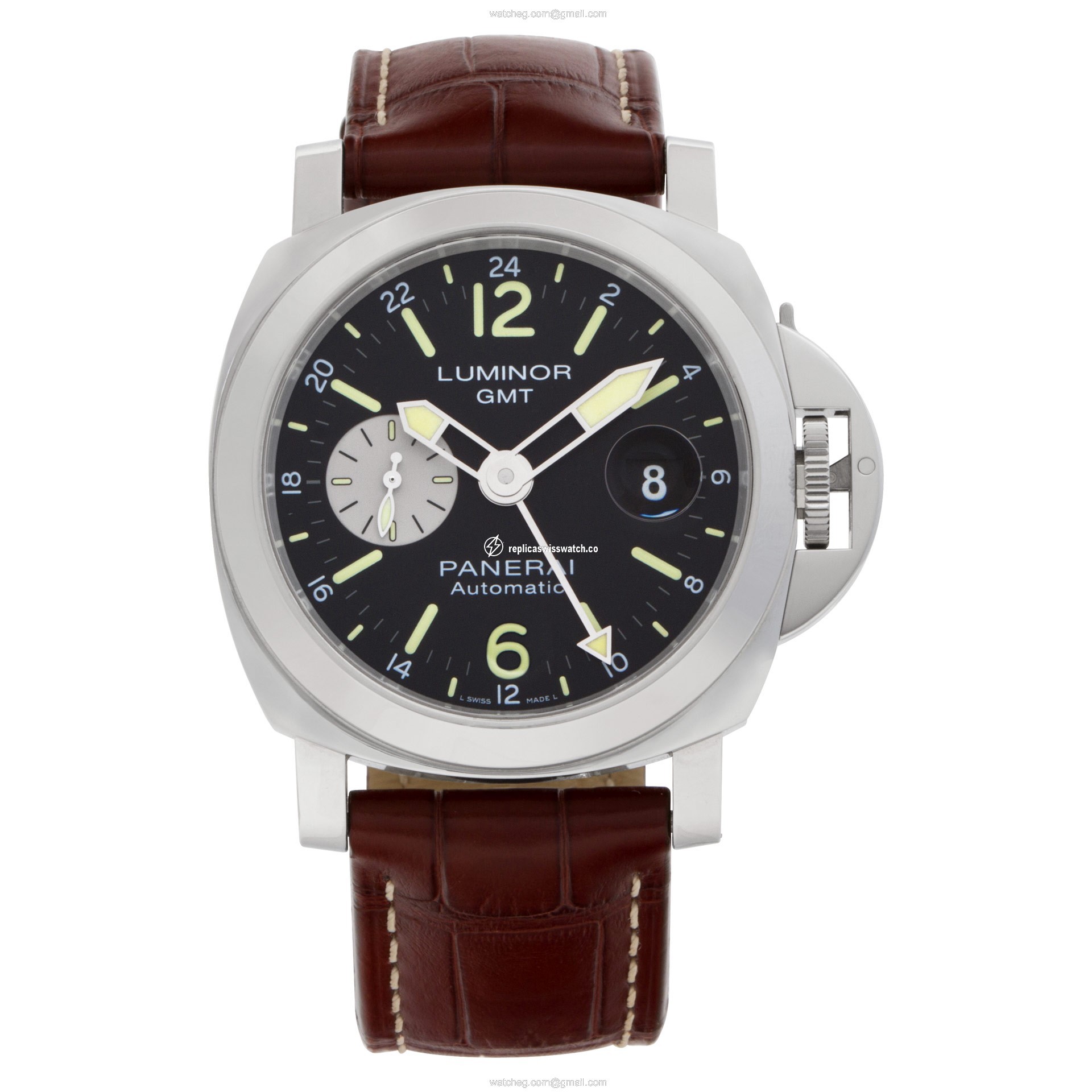 Panerai PAM01088 luminor GMT Automatic Male Stainless Steel Watches Panerai PAM01088 luminor GMT Automatic Male Stainless Steel Watches