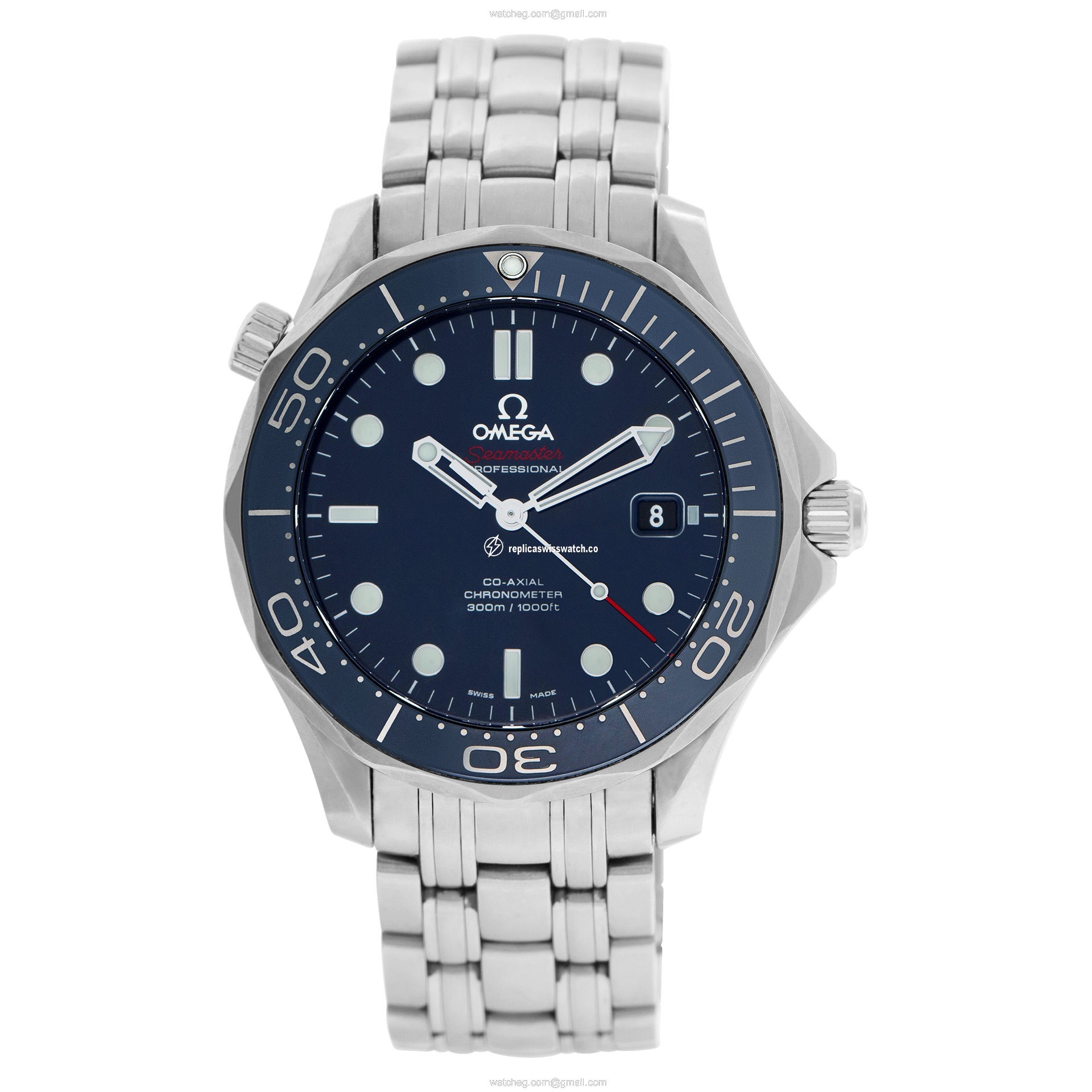 Omega 21230412003001 Seamaster Co-Axial Automatic Male Stainless Steel Watches Omega 21230412003001 Seamaster Co-Axial Automatic Male Stainless Steel Watches