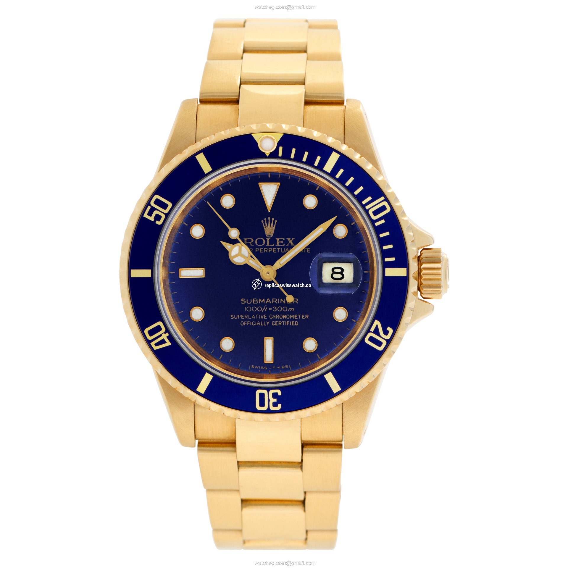 Rolex 16618 Submariner Automatic Male 18k yellow gold Watches Rolex 16618 Submariner Automatic Male 18k yellow gold Watches