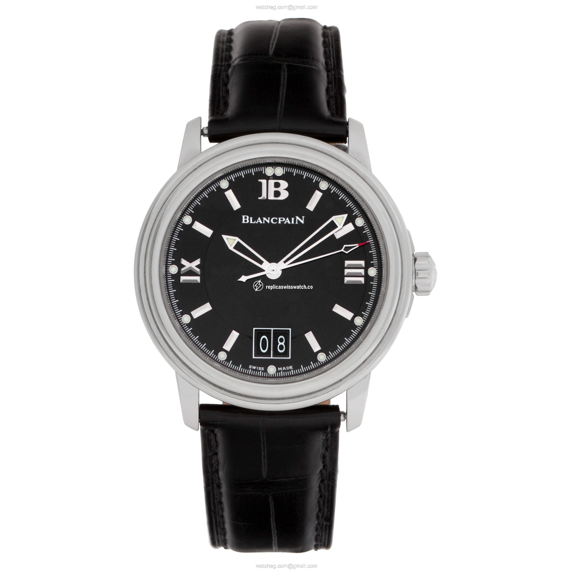 Blancpain 2150- 1130 Leman Automatic Male Stainless Steel Watches Blancpain 2150- 1130 Leman Automatic Male Stainless Steel Watches