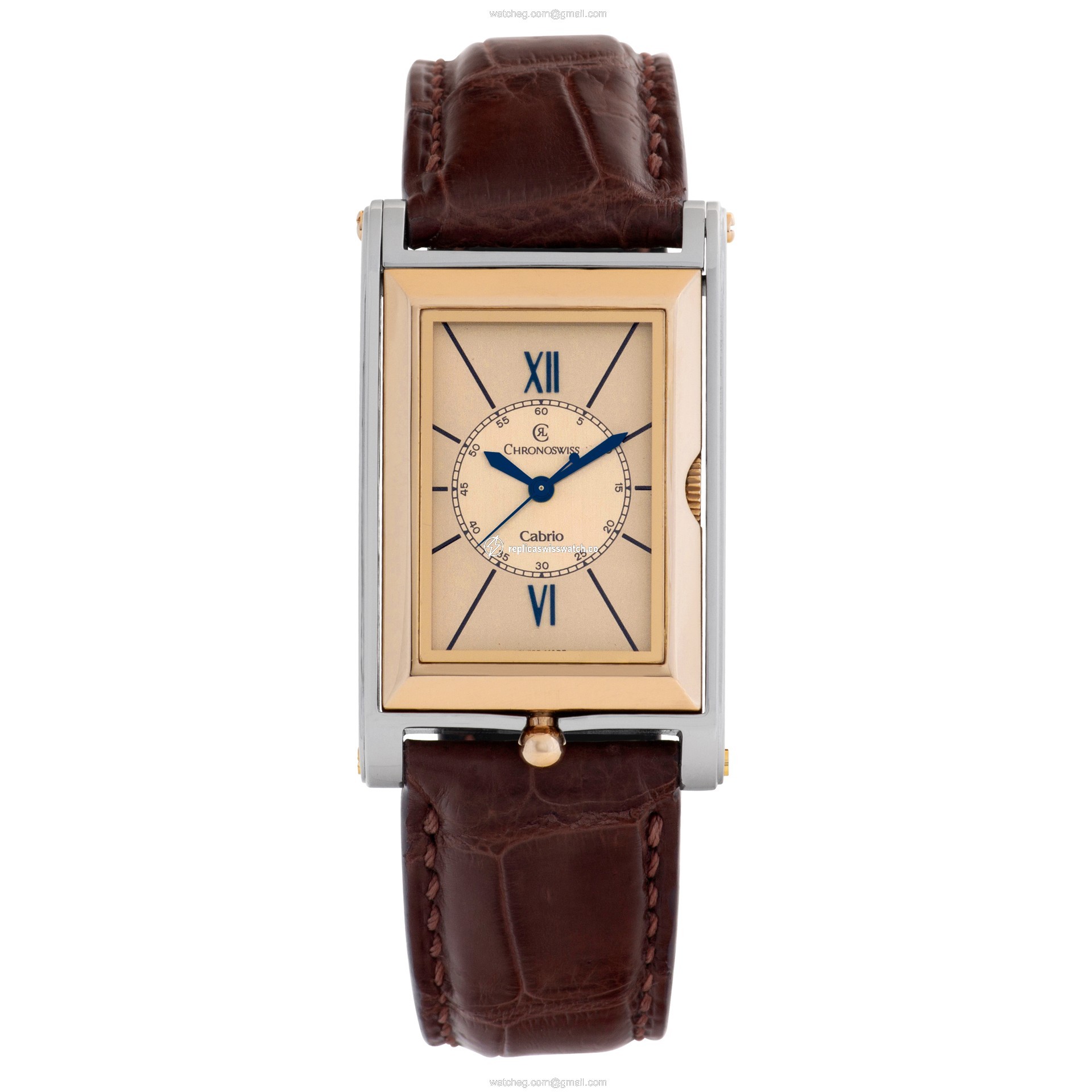 Chronoswiss ch2672 Cabrio Automatic Male 18k rose gold & stainless steel Watches Chronoswiss ch2672 Cabrio Automatic Male 18k rose gold & stainless steel Watches
