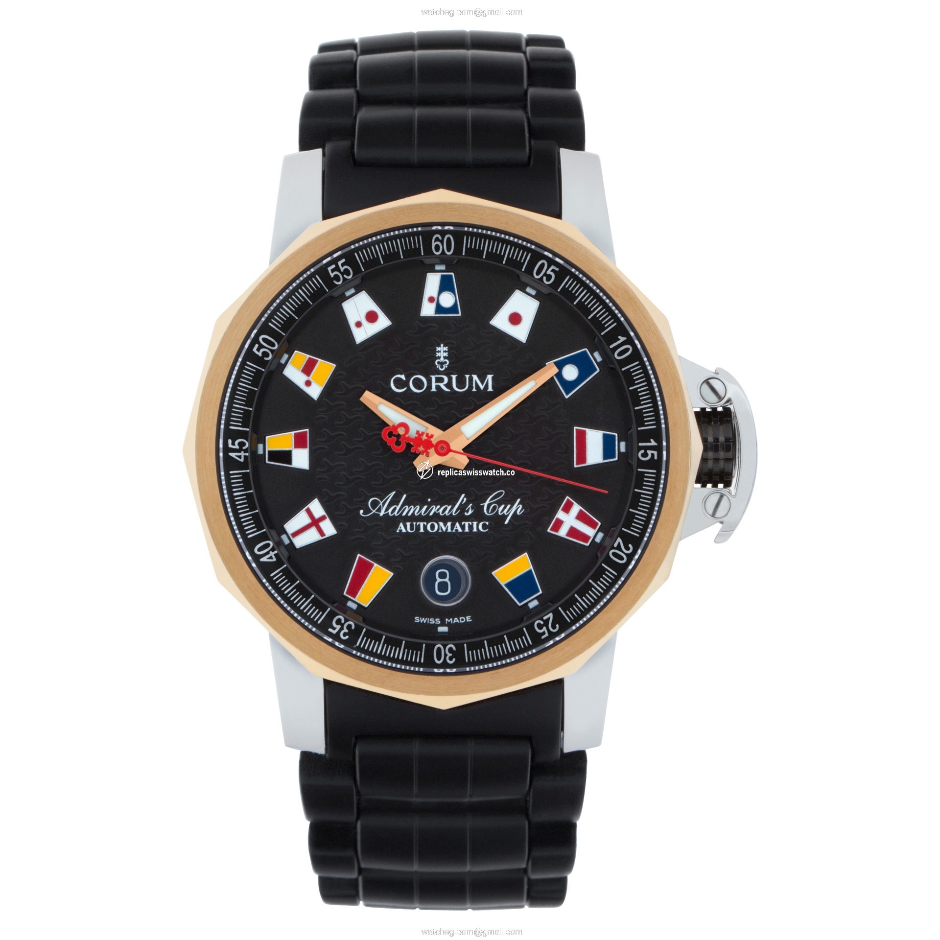 Corum 082.831.24 Admirals Cup Automatic Male Stainless Steel Watches Corum 082.831.24 Admirals Cup Automatic Male Stainless Steel Watches