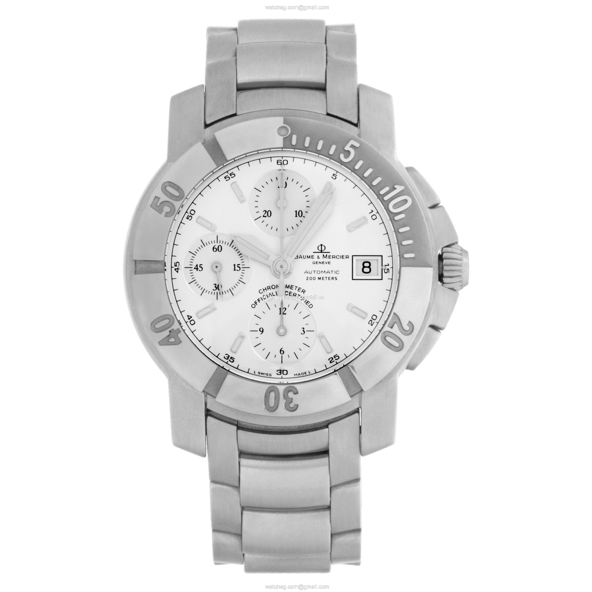 Baume & Mercier 65368 Capeland Automatic Unisex Stainless Steel Watches Baume & Mercier 65368 Capeland Automatic Unisex Stainless Steel Watches