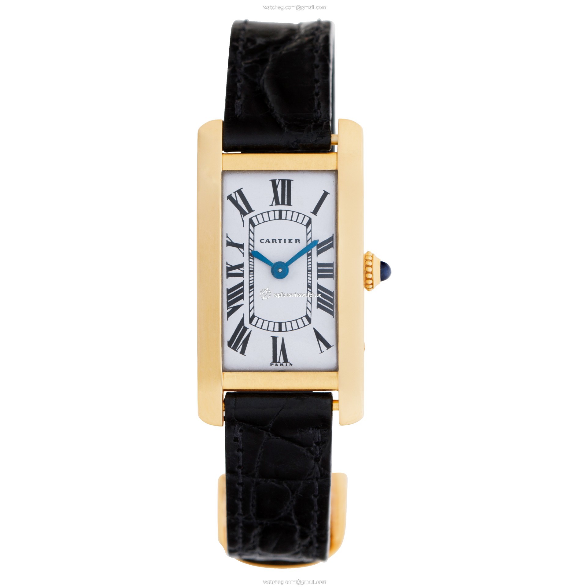 Cartier Cartier 1484 Tank Americaine Manual Female 18k yellow gold Watches Cartier Cartier 1484 Tank Americaine Manual Female 18k yellow gold Watches