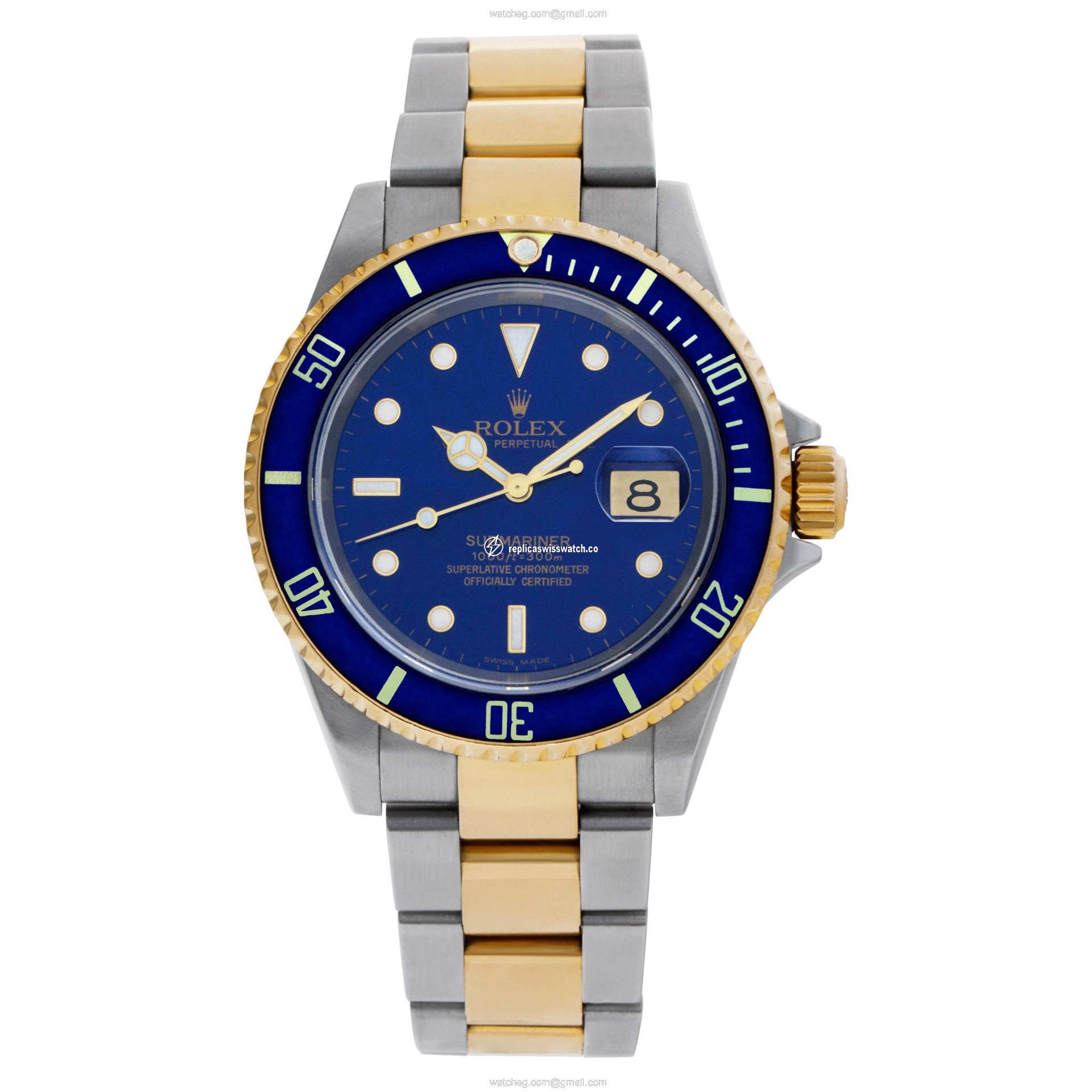 Rolex 16613 Submariner Automatic Male 18k gold & Stainless Steel Watches Rolex 16613 Submariner Automatic Male 18k gold & Stainless Steel Watches