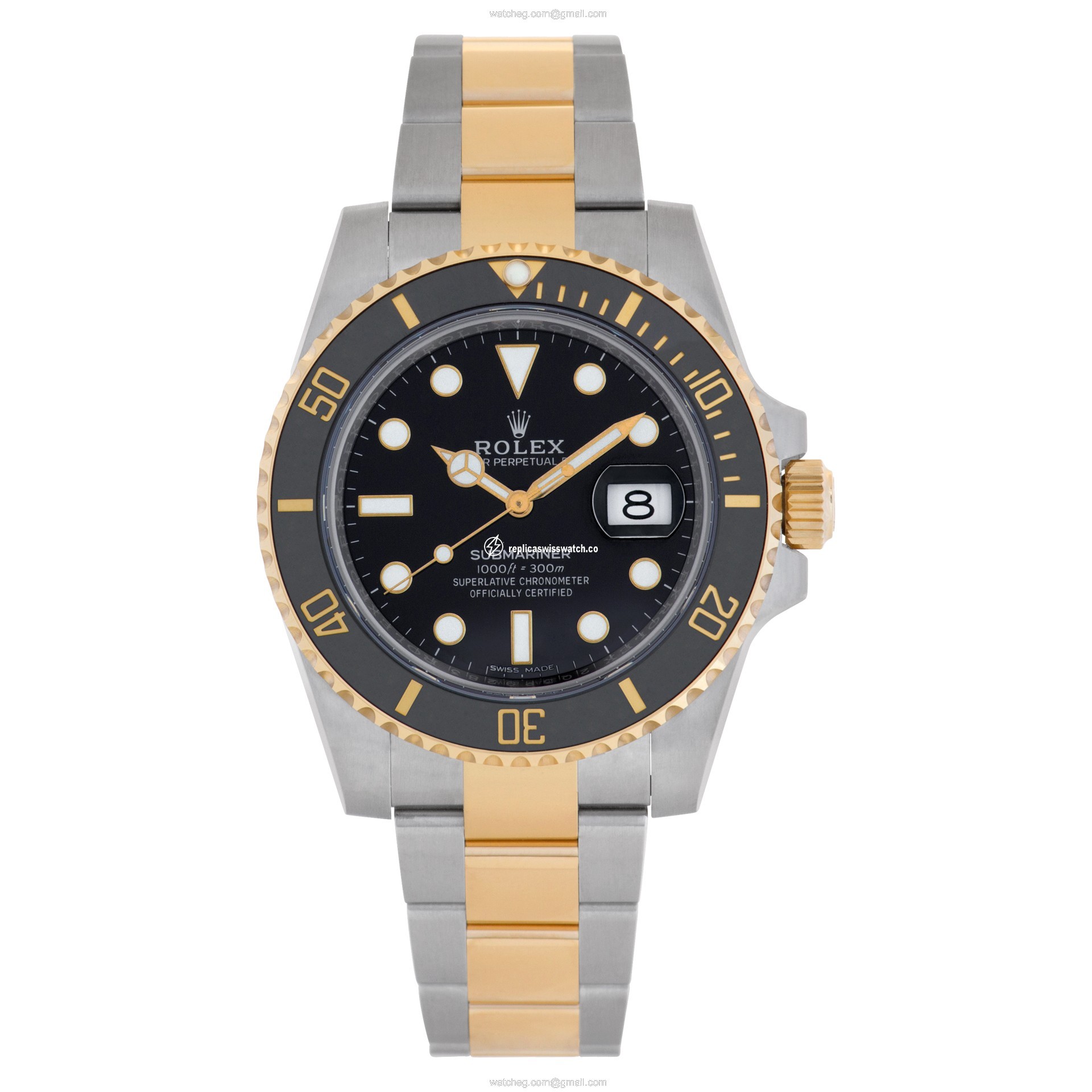 Rolex 116613 Submariner Automatic Male 18k gold & Stainless Steel Watches Rolex 116613 Submariner Automatic Male 18k gold & Stainless Steel Watches
