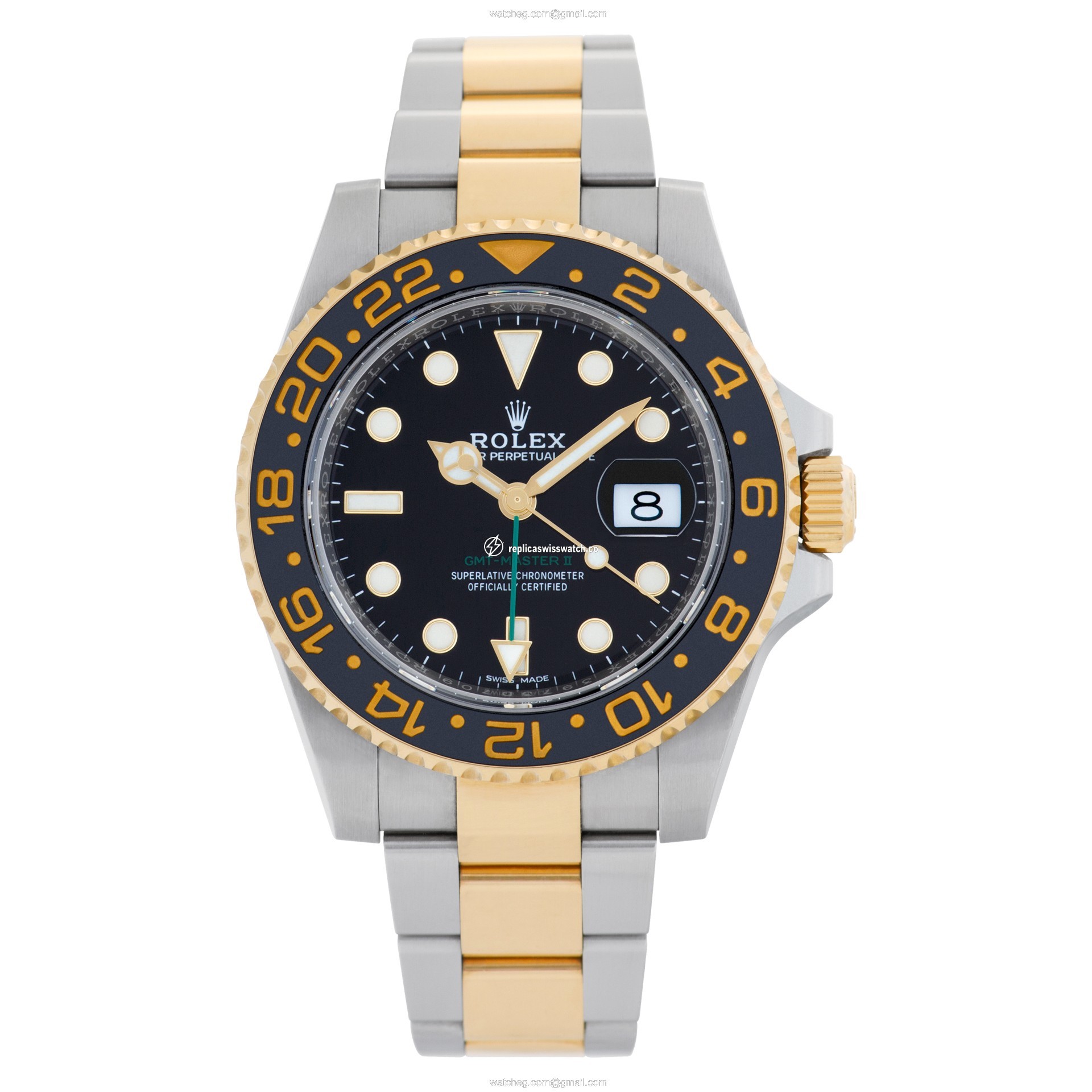 Rolex 116713LN GMT-Master II Automatic Male 18k gold & Stainless Steel Watches Rolex 116713LN GMT-Master II Automatic Male 18k gold & Stainless Steel Watches