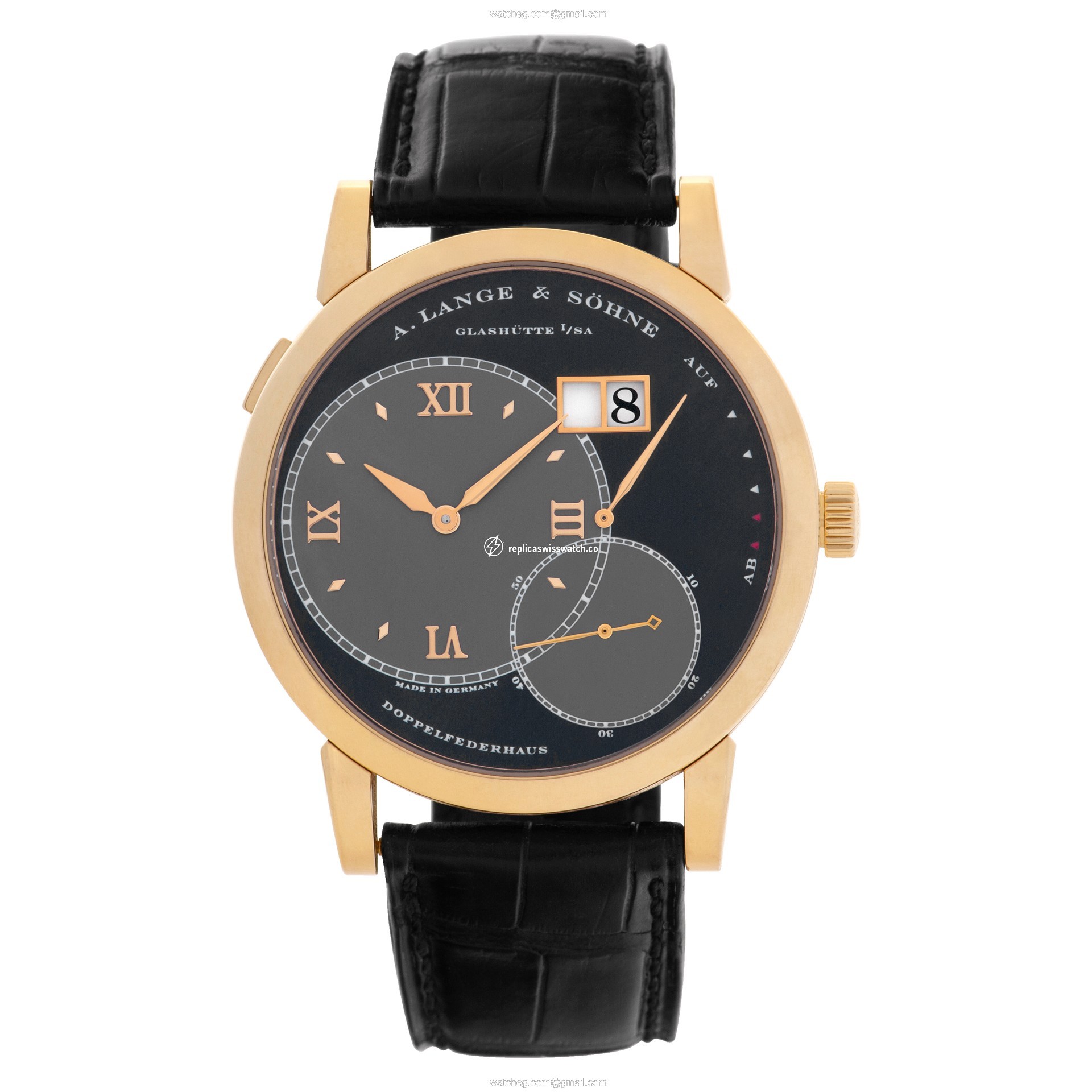 A. Lange & Sohne 115.031 Lange 1 Manual Male 18k rose gold Watches A. Lange & Sohne 115.031 Lange 1 Manual Male 18k rose gold Watches