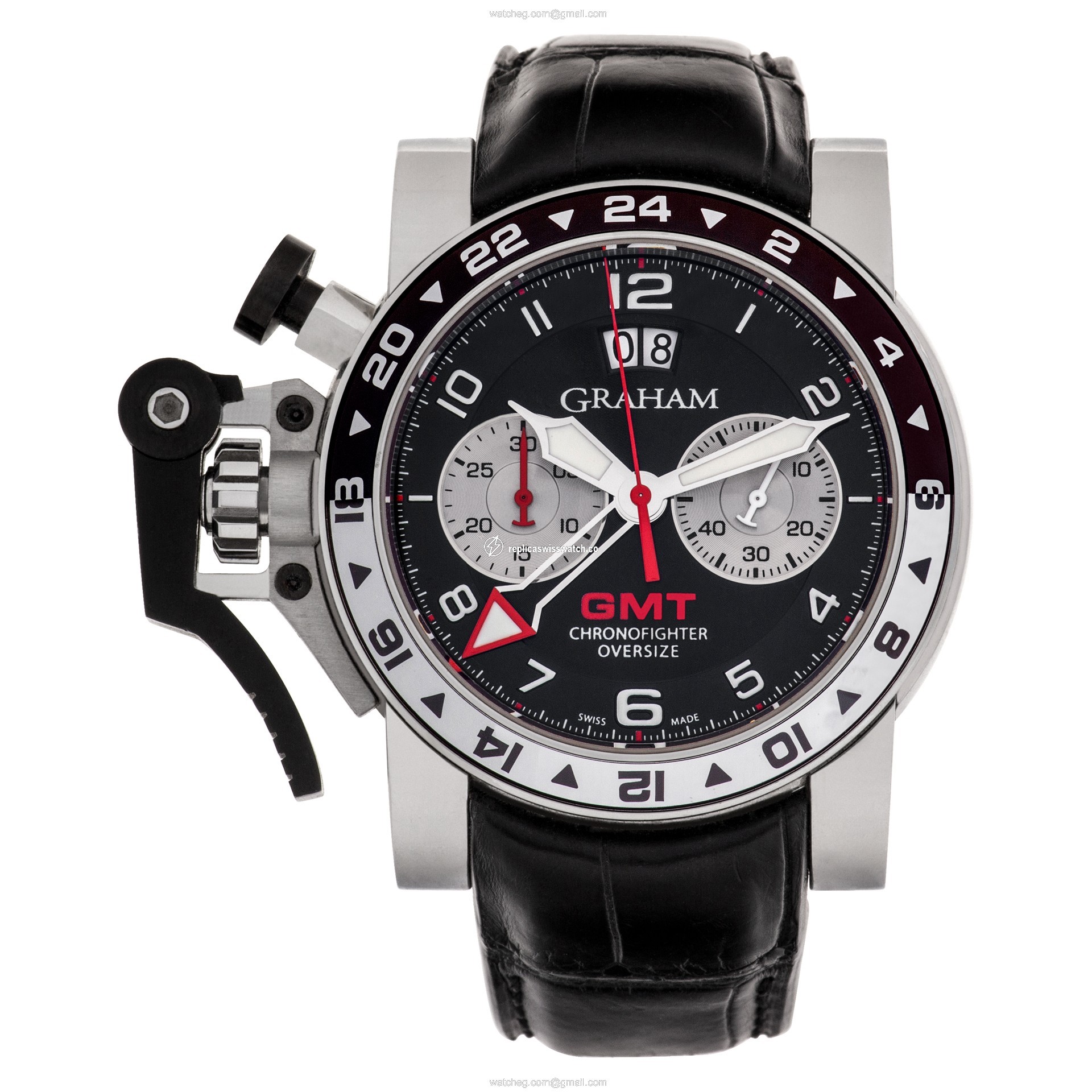 Graham 2CVBC.B15A Chronoflite GMT Automatic Male Stainless Steel Watches Graham 2CVBC.B15A Chronoflite GMT Automatic Male Stainless Steel Watches