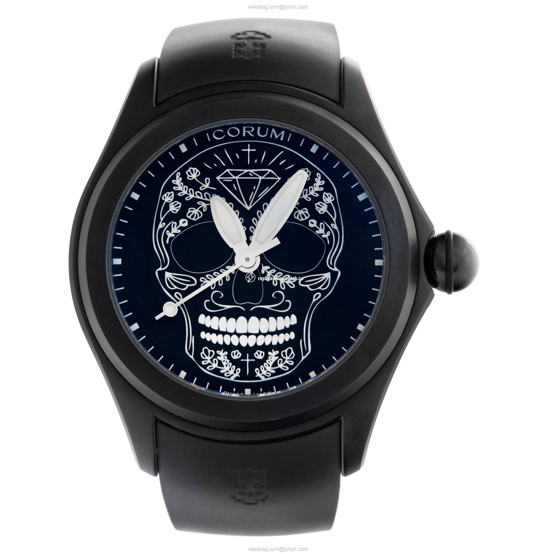 Corum 082.310.98/0371 SM01 Bubble Automatic Unisex Black PVD Watches Corum 082.310.98/0371 SM01 Bubble Automatic Unisex Black PVD Watches