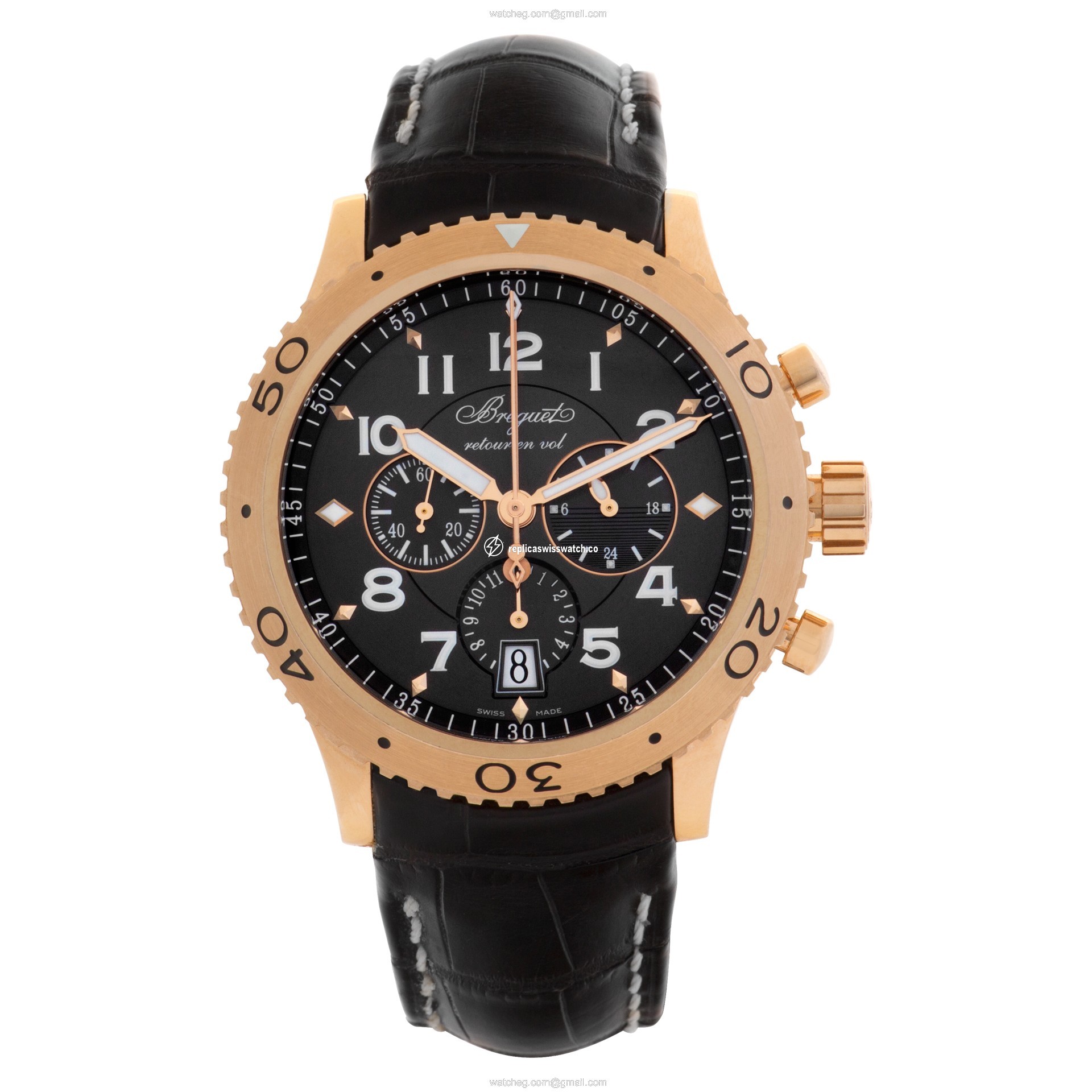 Breguet 3810 Type XXI Automatic Male 18k rose gold Watches Breguet 3810 Type XXI Automatic Male 18k rose gold Watches