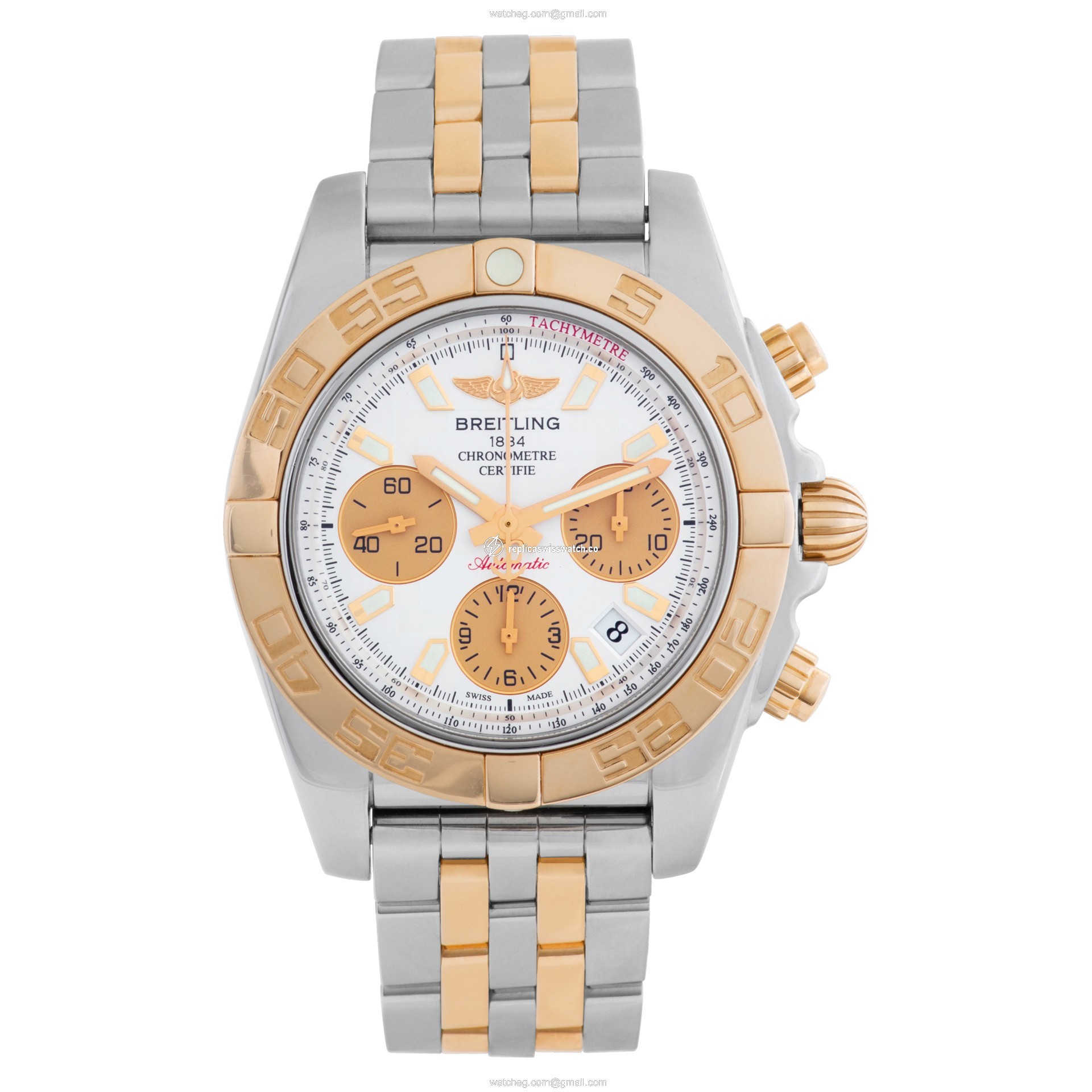 Breitling CB014012 Chronomat Automatic Male 18k gold & Stainless Steel Watches Breitling CB014012 Chronomat Automatic Male 18k gold & Stainless Steel Watches