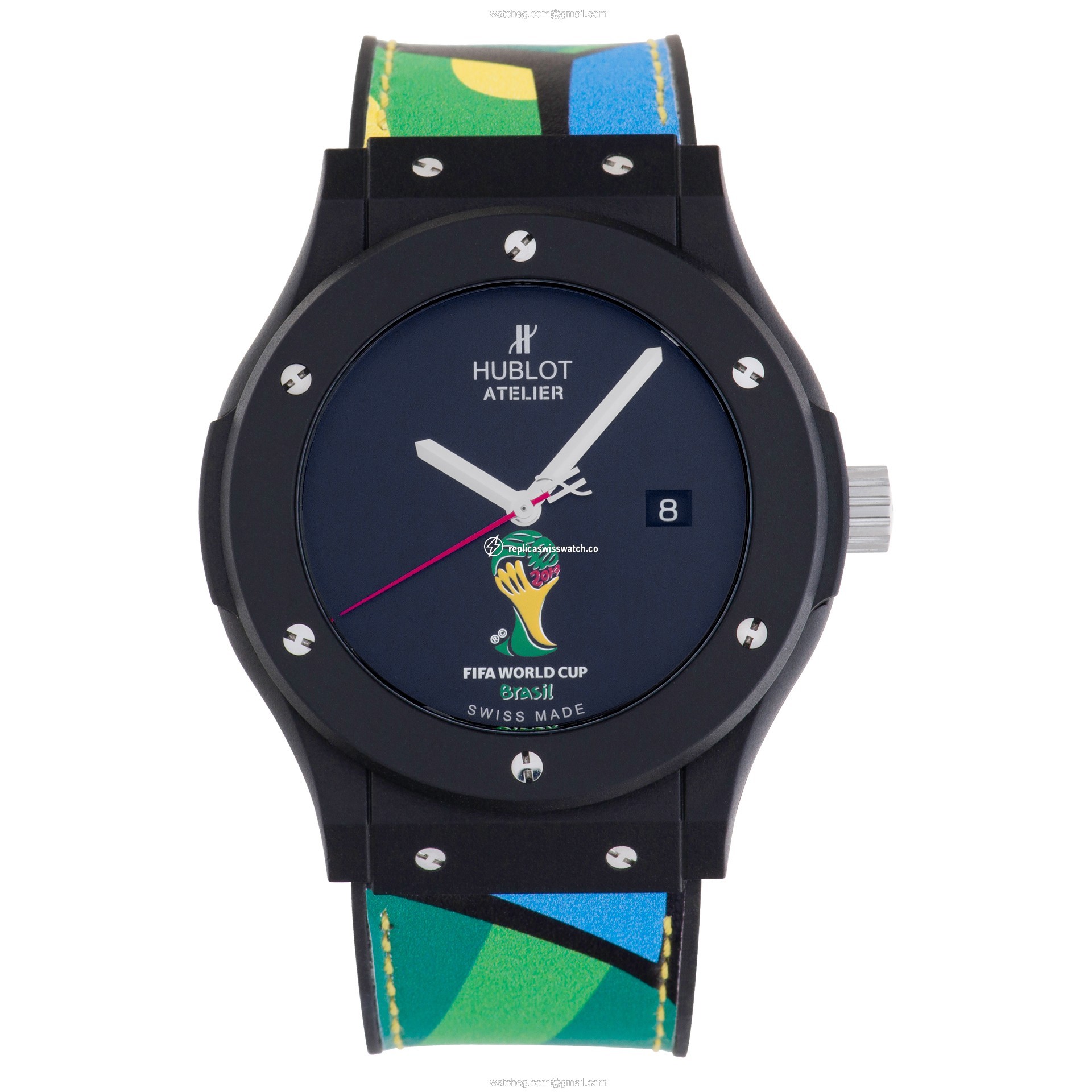 Hublot 500.XI.1100.VR.FIF14 Classic Fusion Quartz Male black composite Watches Hublot 500.XI.1100.VR.FIF14 Classic Fusion Quartz Male black composite Watches