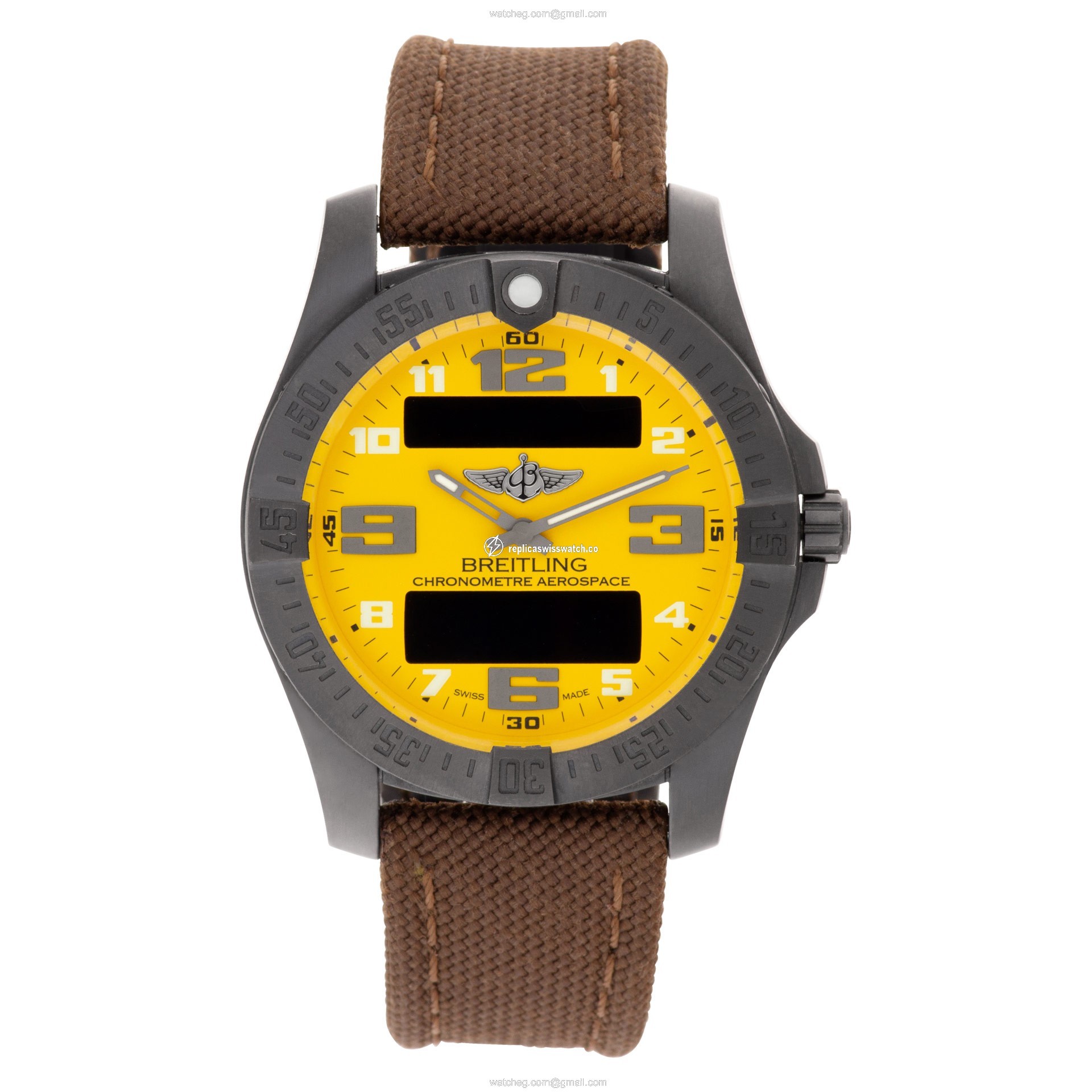 Breitling V79363 Aero Space Quartz Male Black Titanium Watches Breitling V79363 Aero Space Quartz Male Black Titanium Watches