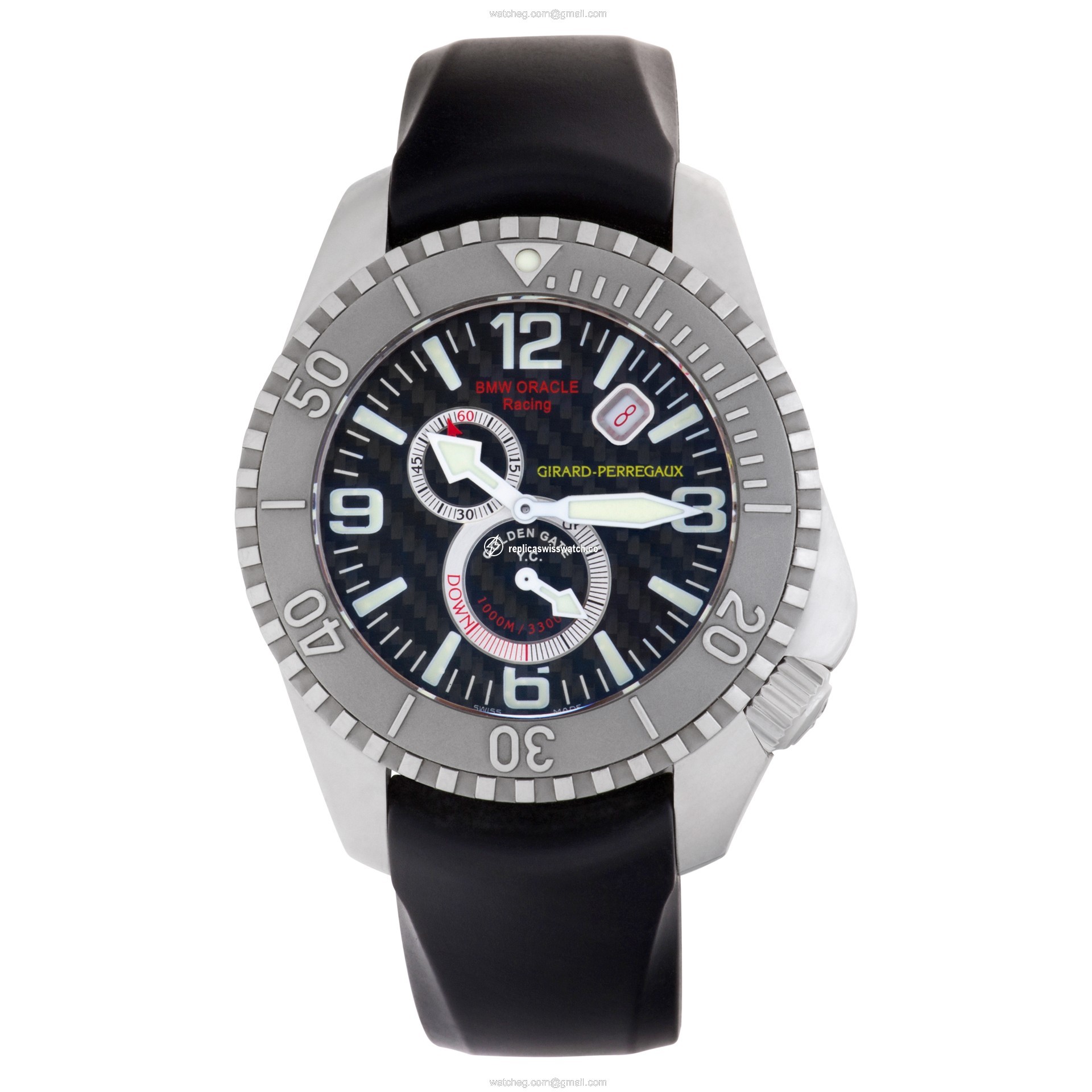 Girard Perregaux 49950 Seahawk Automatic Male Stainless Steel Watches Girard Perregaux 49950 Seahawk Automatic Male Stainless Steel Watches