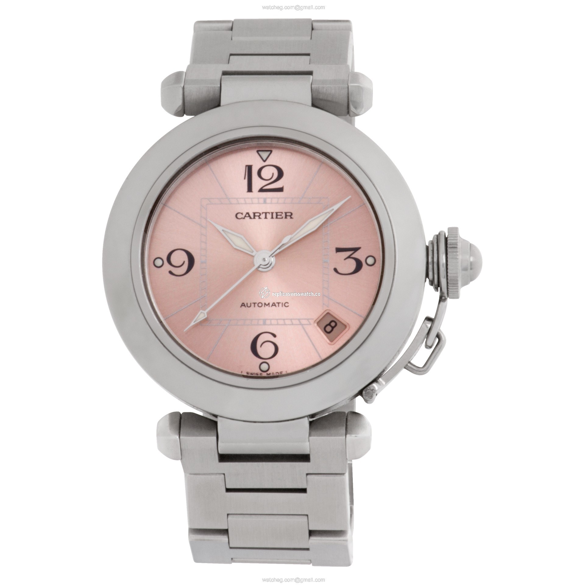 Cartier w31074M7 Pasha C Automatic Female Stainless Steel Watches Cartier w31074M7 Pasha C Automatic Female Stainless Steel Watches