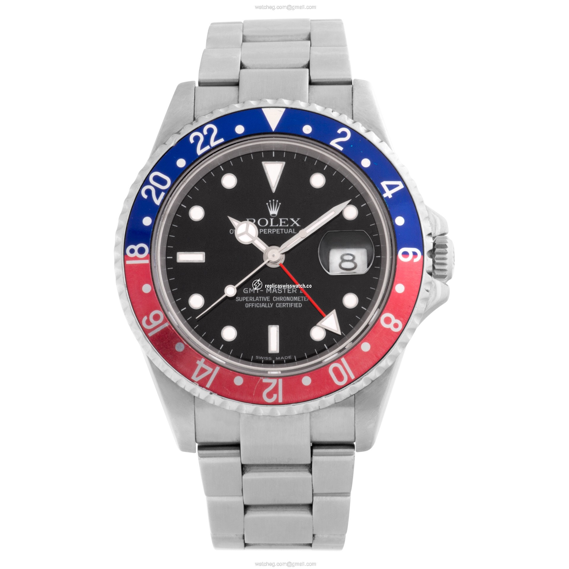 Rolex 16710 GMT Master II Pepsi Automatic Male Stainless Steel Watches Rolex 16710 GMT Master II Pepsi Automatic Male Stainless Steel Watches