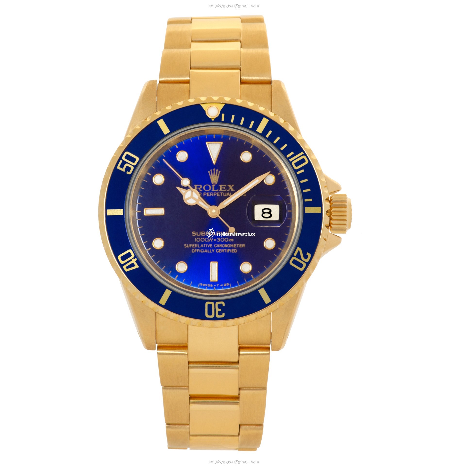 Rolex 16618 Submariner Automatic Male 18k yellow gold Watches Rolex 16618 Submariner Automatic Male 18k yellow gold Watches