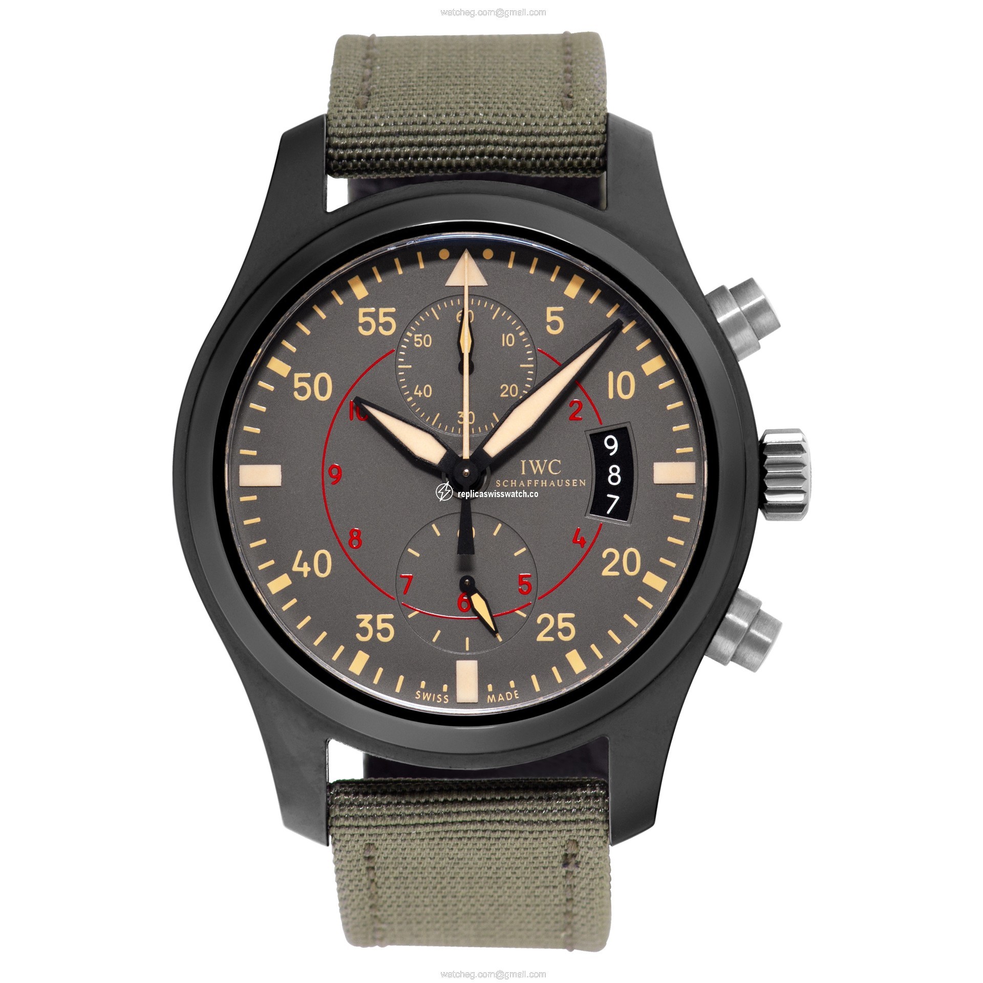 IWC IW388002 Pilots Chronograph Manual Male titanium & ceramic Watches IWC IW388002 Pilots Chronograph Manual Male titanium & ceramic Watches