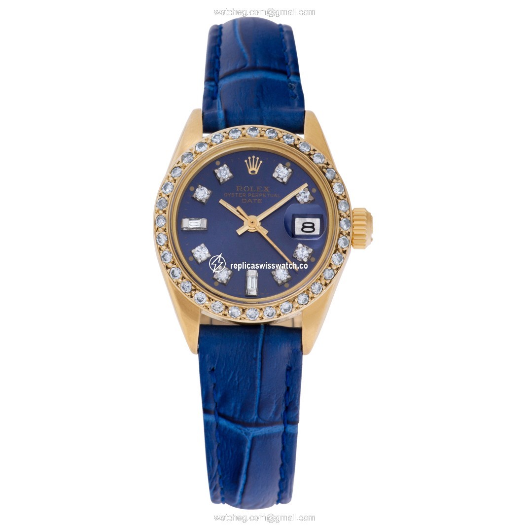 Rolex 6916 Date Automatic Female 18k yellow gold Watches Rolex 6916 Date Automatic Female 18k yellow gold Watches
