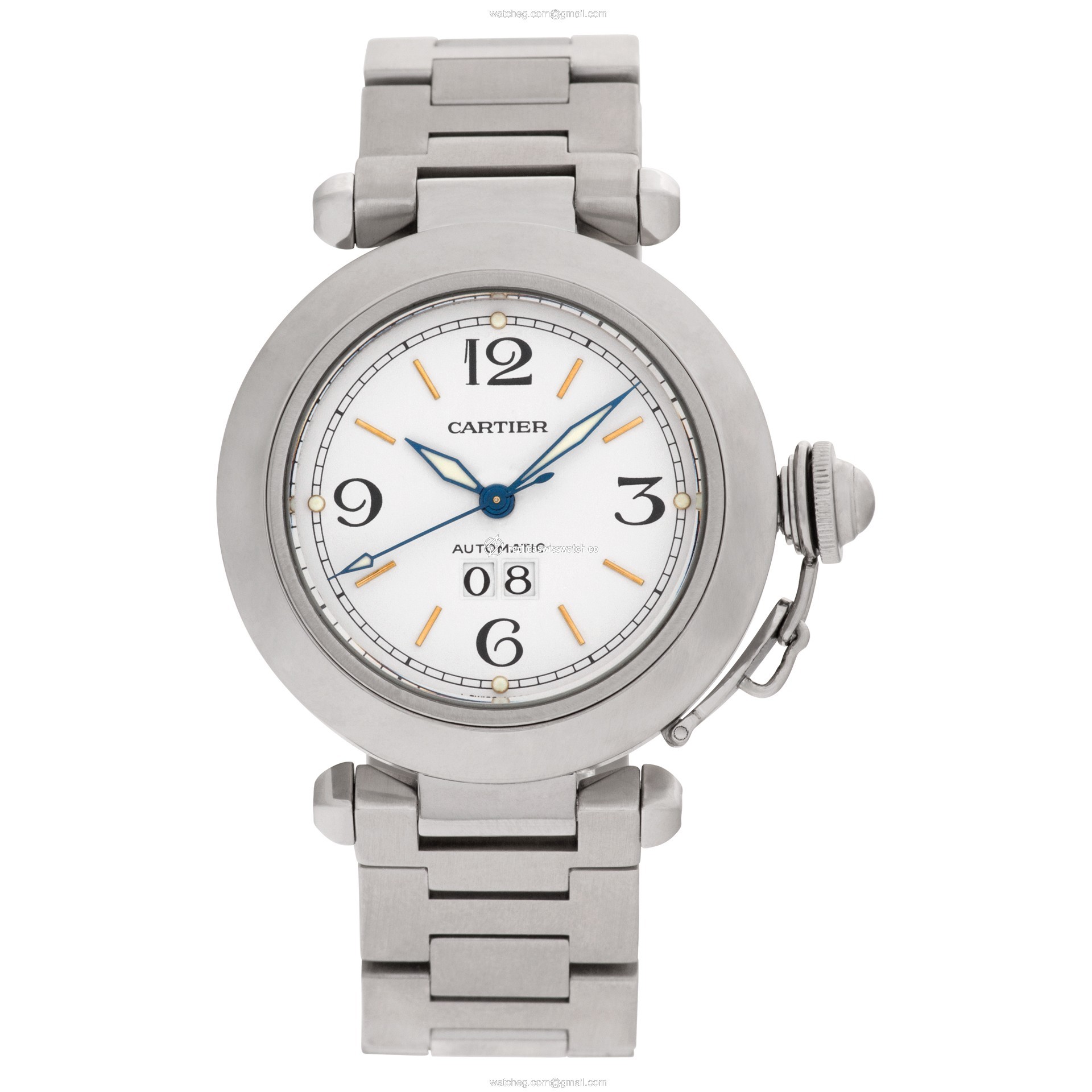 Cartier W31044M7 Pasha Automatic Male Stainless Steel Watches Cartier W31044M7 Pasha Automatic Male Stainless Steel Watches