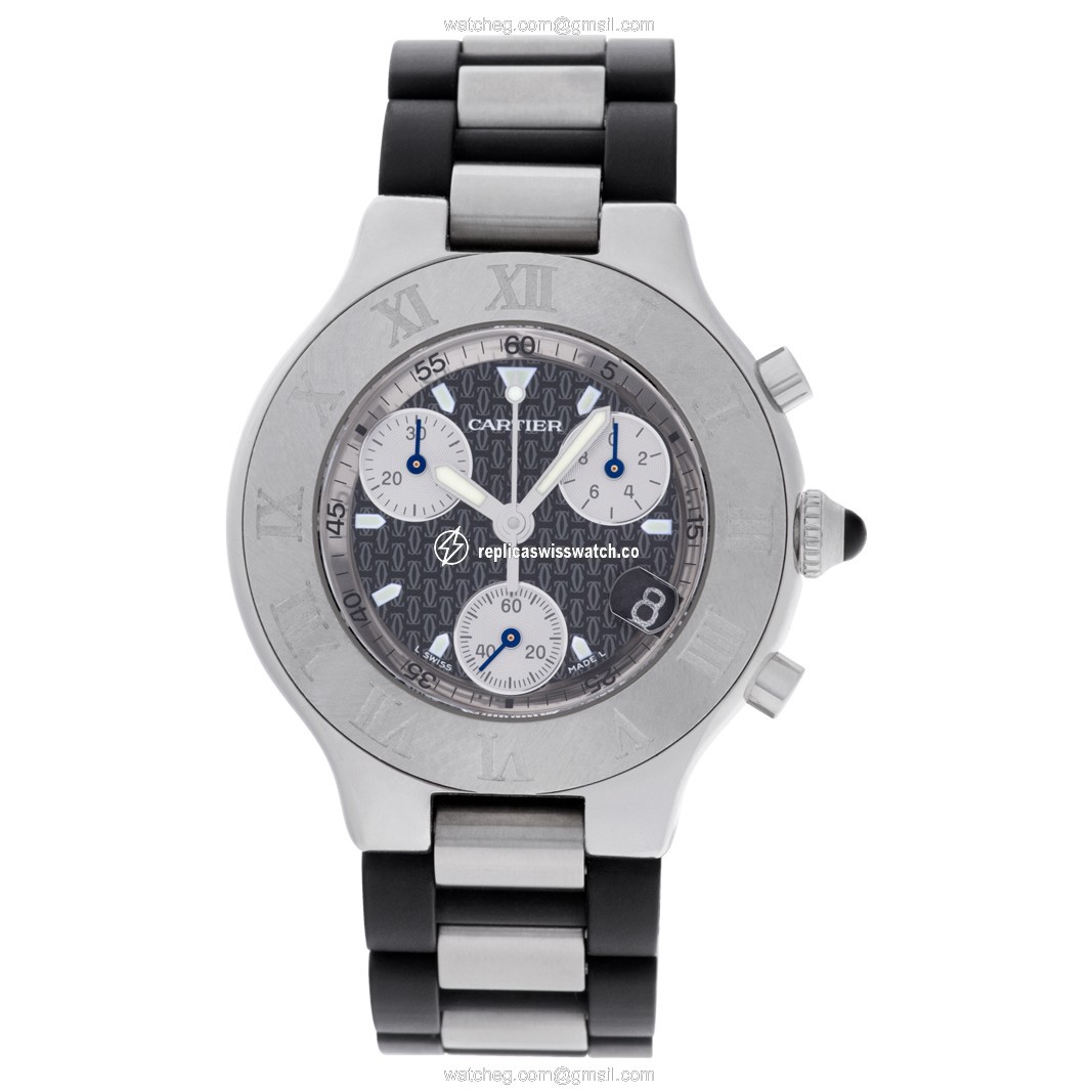 Cartier W522133 Chronoscaph Quartz Female Stainless Steel Watches Cartier W522133 Chronoscaph Quartz Female Stainless Steel Watches
