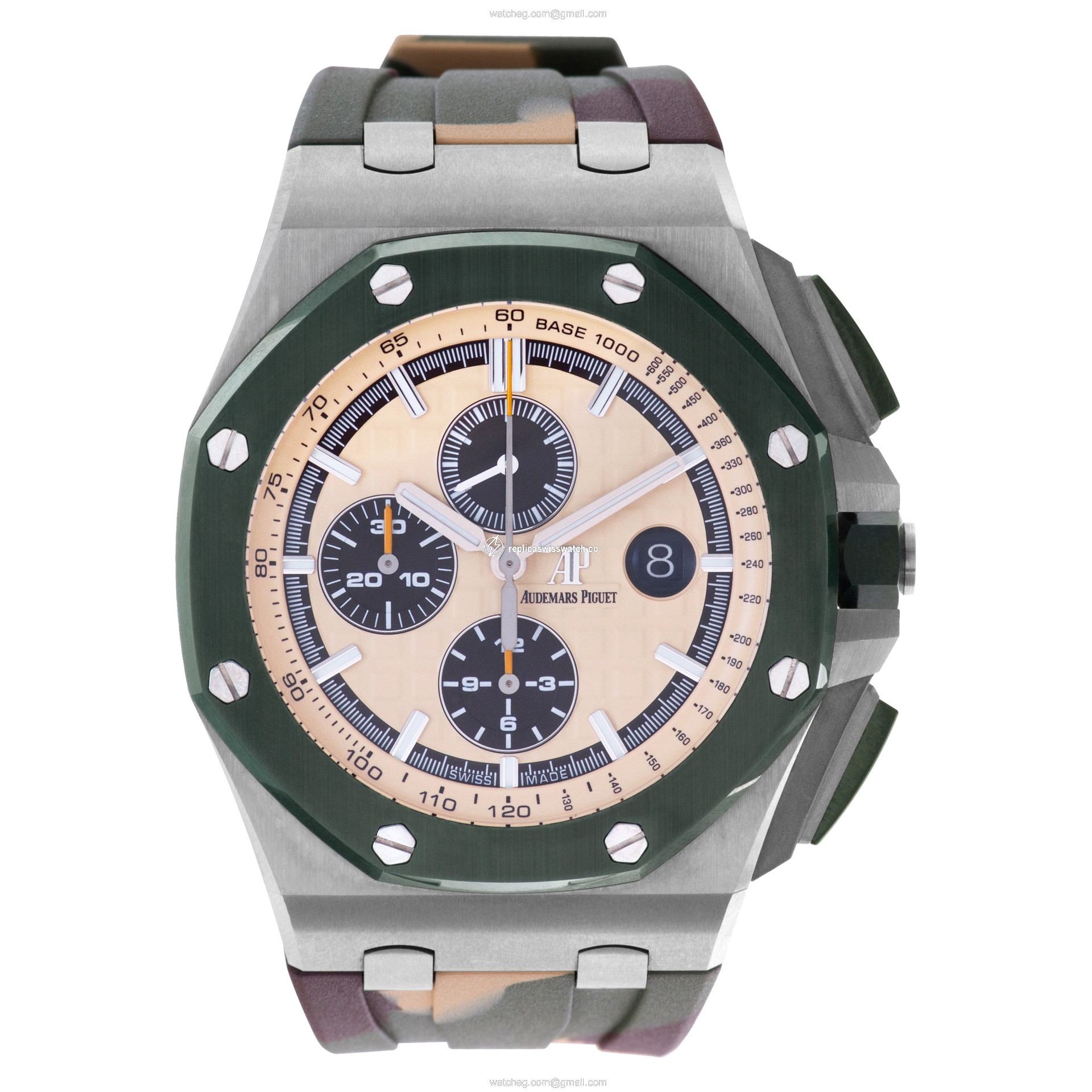 Audemars Piguet 26400SO.OO.A054CA.01 Royal Oak Offshore Automatic Male Stainless steel & ceramic Watches Audemars Piguet 26400SO.OO.A054CA.01 Royal Oak Offshore Automatic Male Stainless steel & ceramic Watches