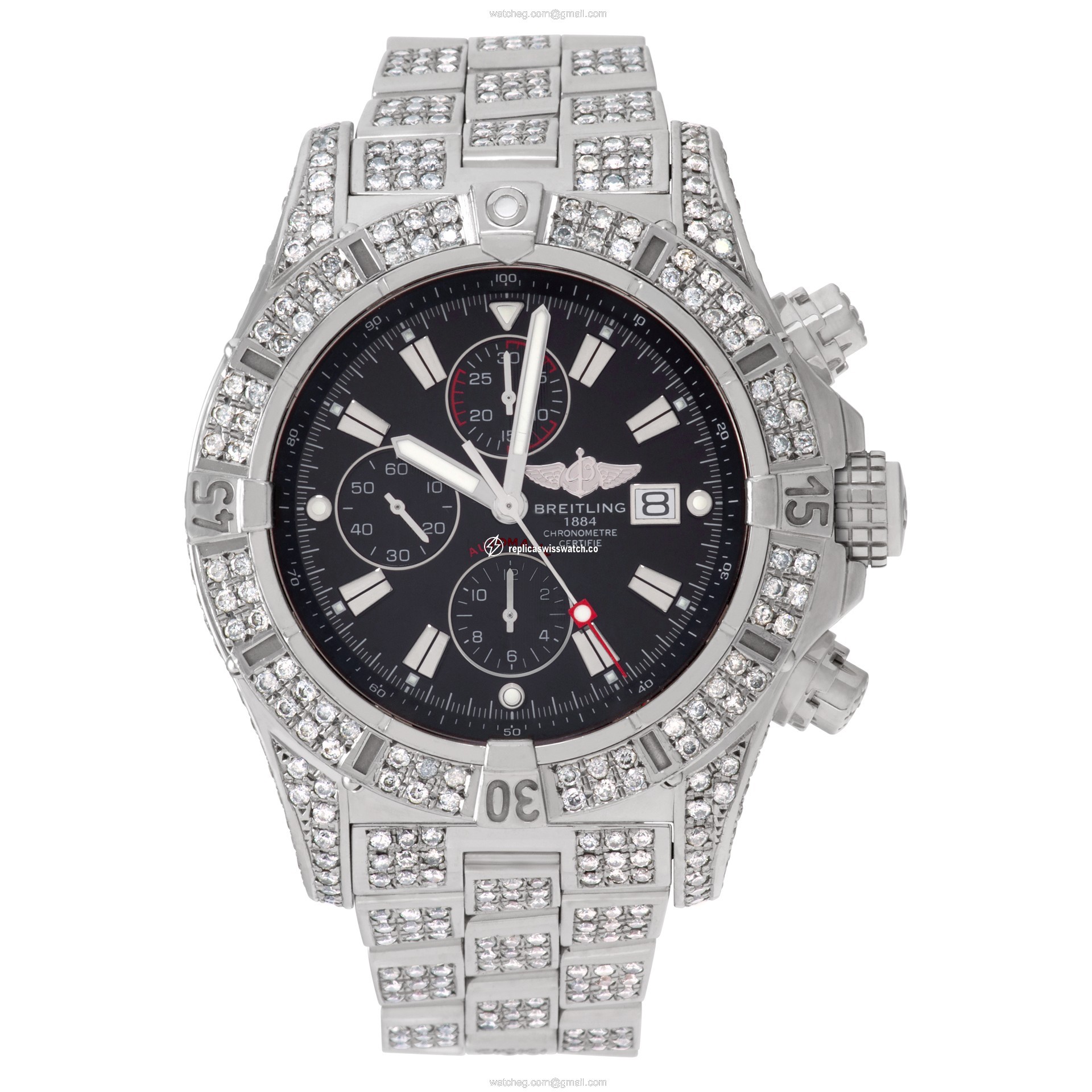 Breitling A13370 Super Avenger Automatic Male Stainless Steel Watches Breitling A13370 Super Avenger Automatic Male Stainless Steel Watches