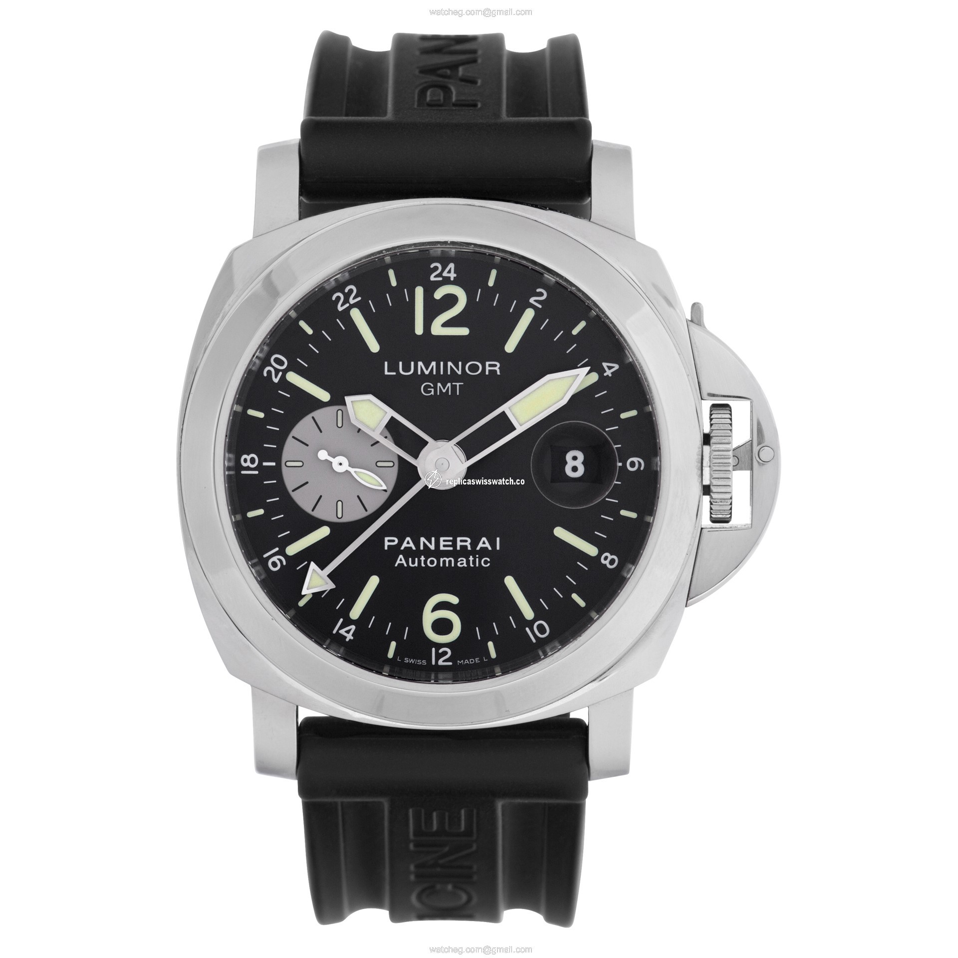 Panerai PAM088 luminor GMT Automatic Male Stainless Steel Watches Panerai PAM088 luminor GMT Automatic Male Stainless Steel Watches