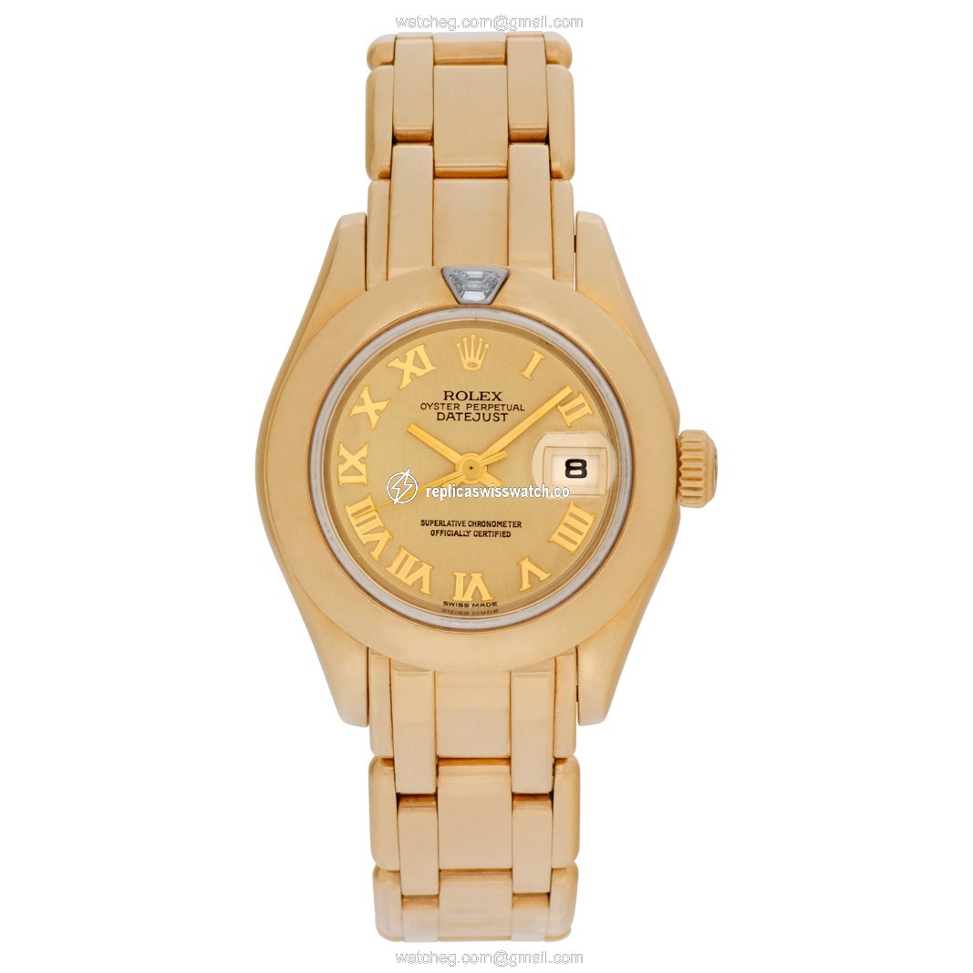 Rolex 80328 Pearlmaster Automatic Female 18k yellow gold Watches Rolex 80328 Pearlmaster Automatic Female 18k yellow gold Watches