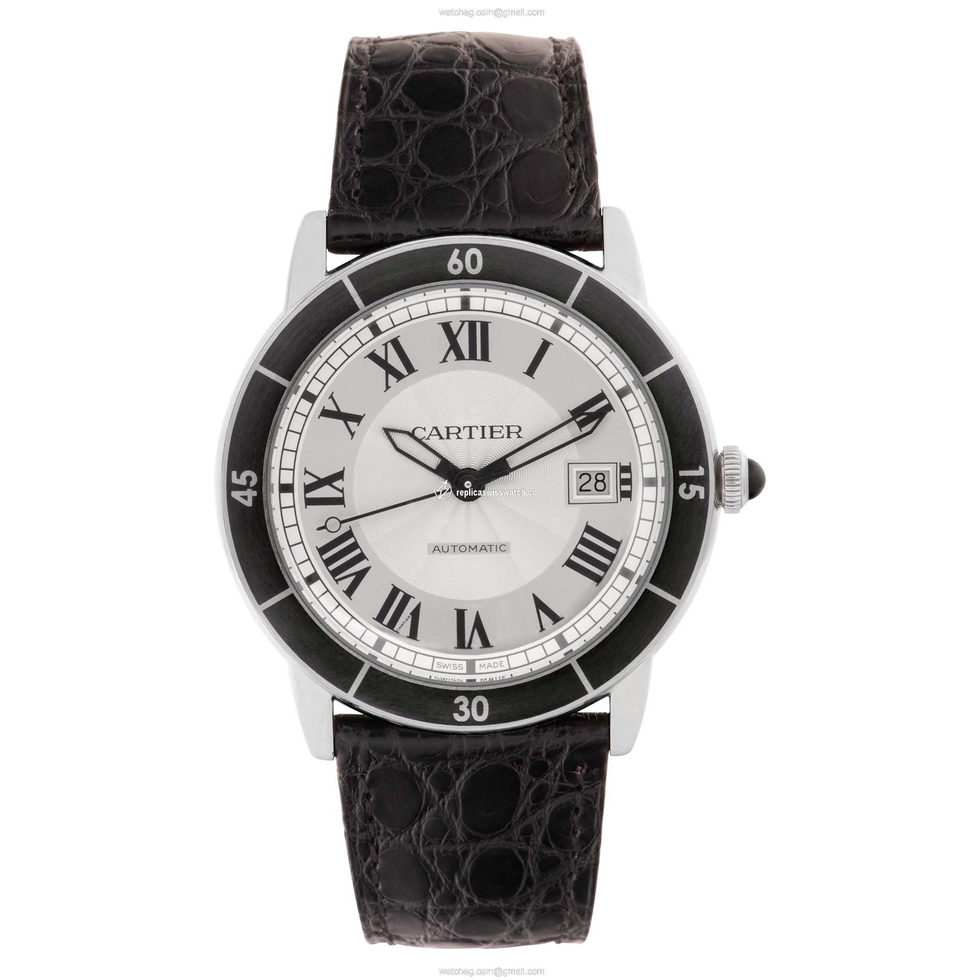 Cartier WSRN0002 Ronde Croisiere Automatic Male Stainless Steel Watches Cartier WSRN0002 Ronde Croisiere Automatic Male Stainless Steel Watches
