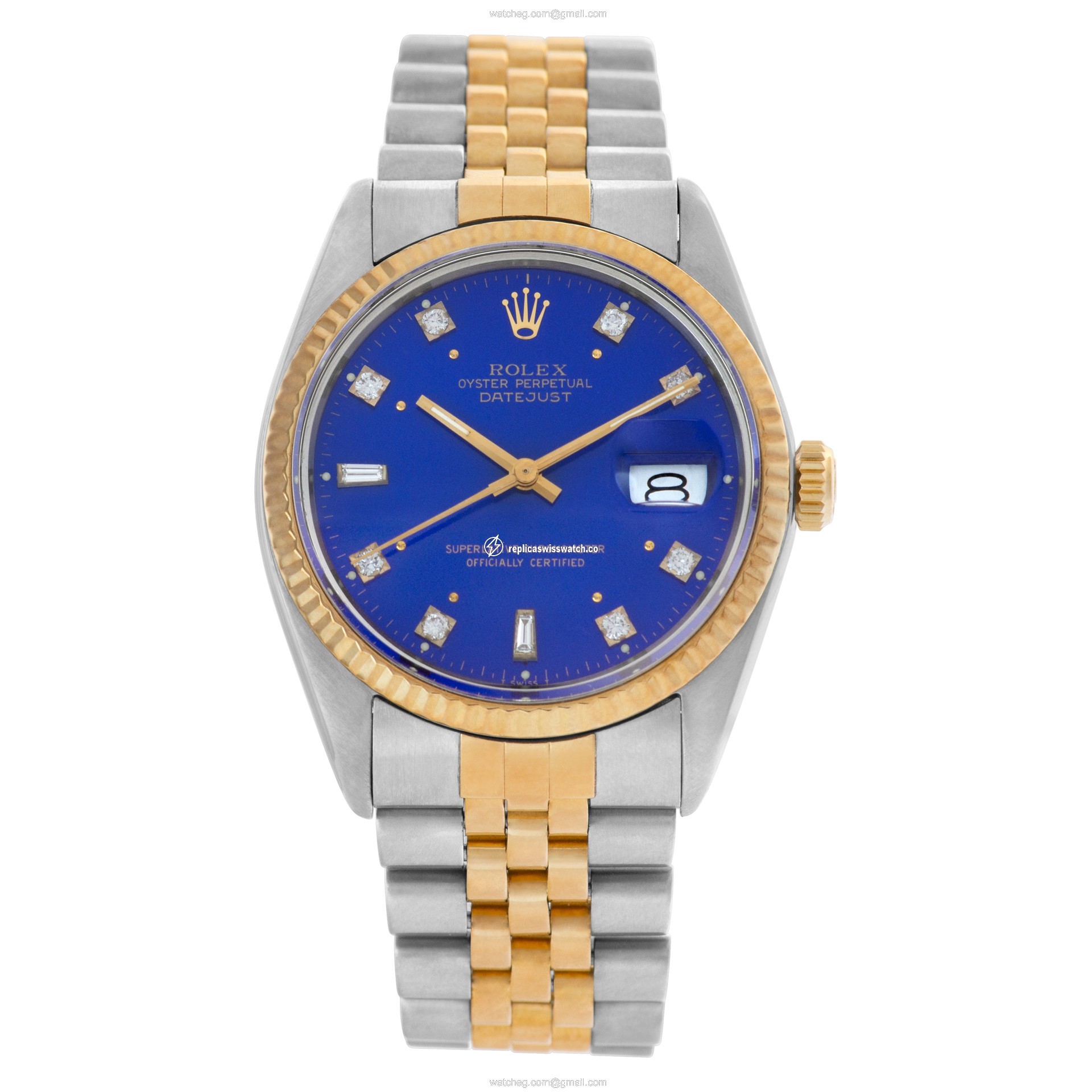 Rolex 16013 Datejust Automatic Unisex 18k gold & Stainless Steel Watches Rolex 16013 Datejust Automatic Unisex 18k gold & Stainless Steel Watches