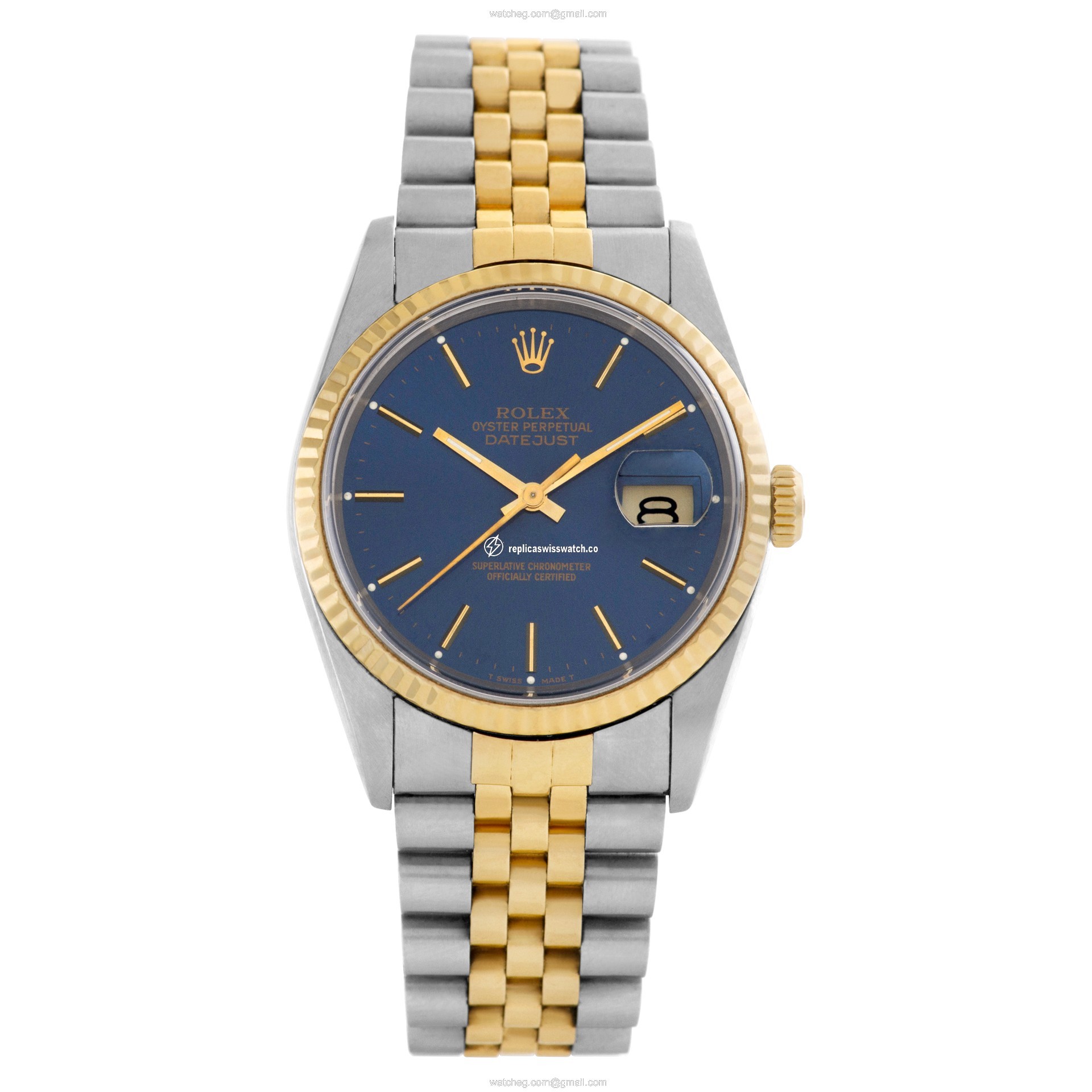 Rolex 16233 Datejust Automatic Unisex 18k gold & Stainless Steel Watches Rolex 16233 Datejust Automatic Unisex 18k gold & Stainless Steel Watches