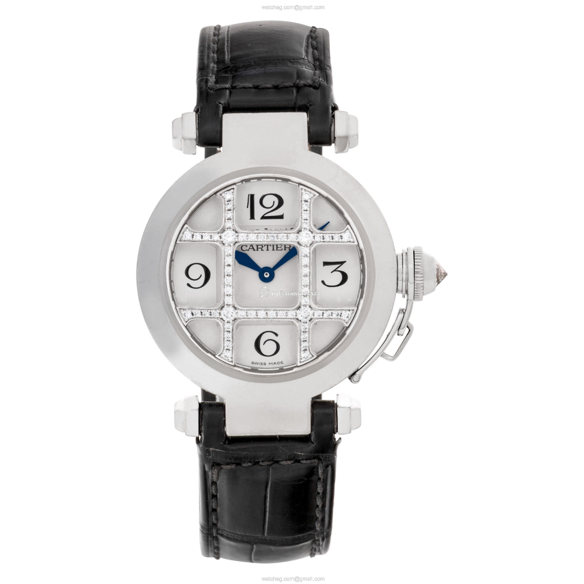 Cartier WJ116156 Pasha Automatic Female 18k White Gold Watches Cartier WJ116156 Pasha Automatic Female 18k White Gold Watches