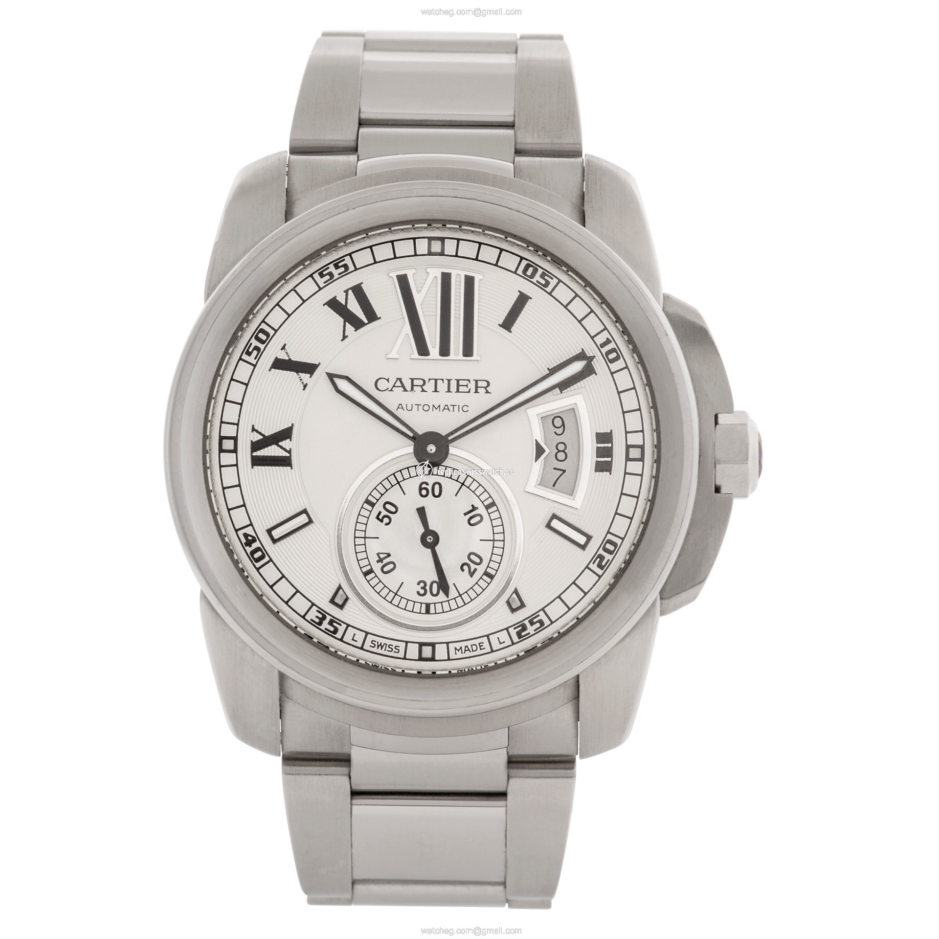 Cartier W7100015 Calibre Automatic Male Stainless Steel Watches Cartier W7100015 Calibre Automatic Male Stainless Steel Watches